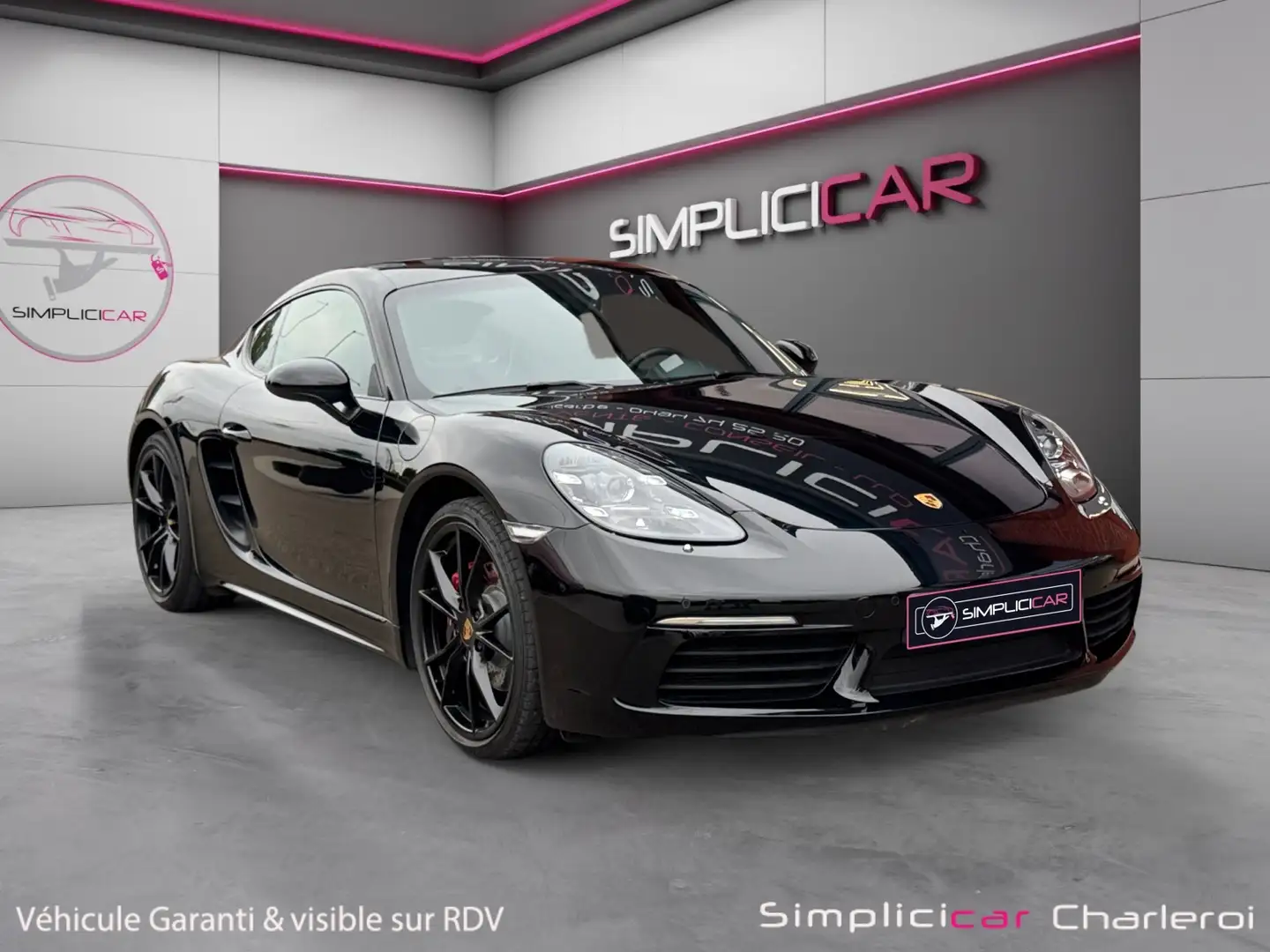 Porsche 718 *GARANTIE 12 MOIS* Cayman 2.0 Turbo PDK Negro - 1