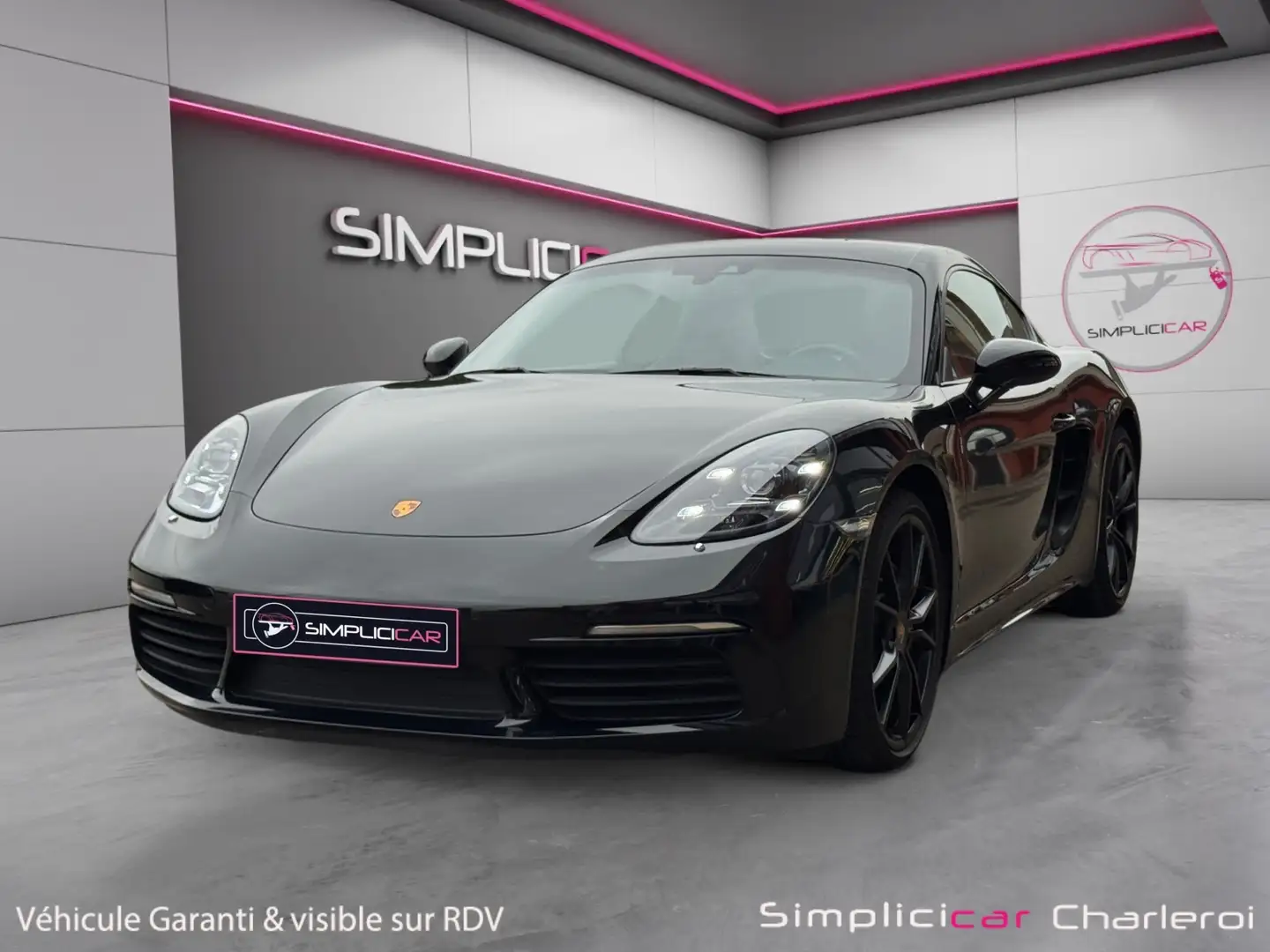 Porsche 718 *GARANTIE 12 MOIS* Cayman 2.0 Turbo PDK Negro - 2