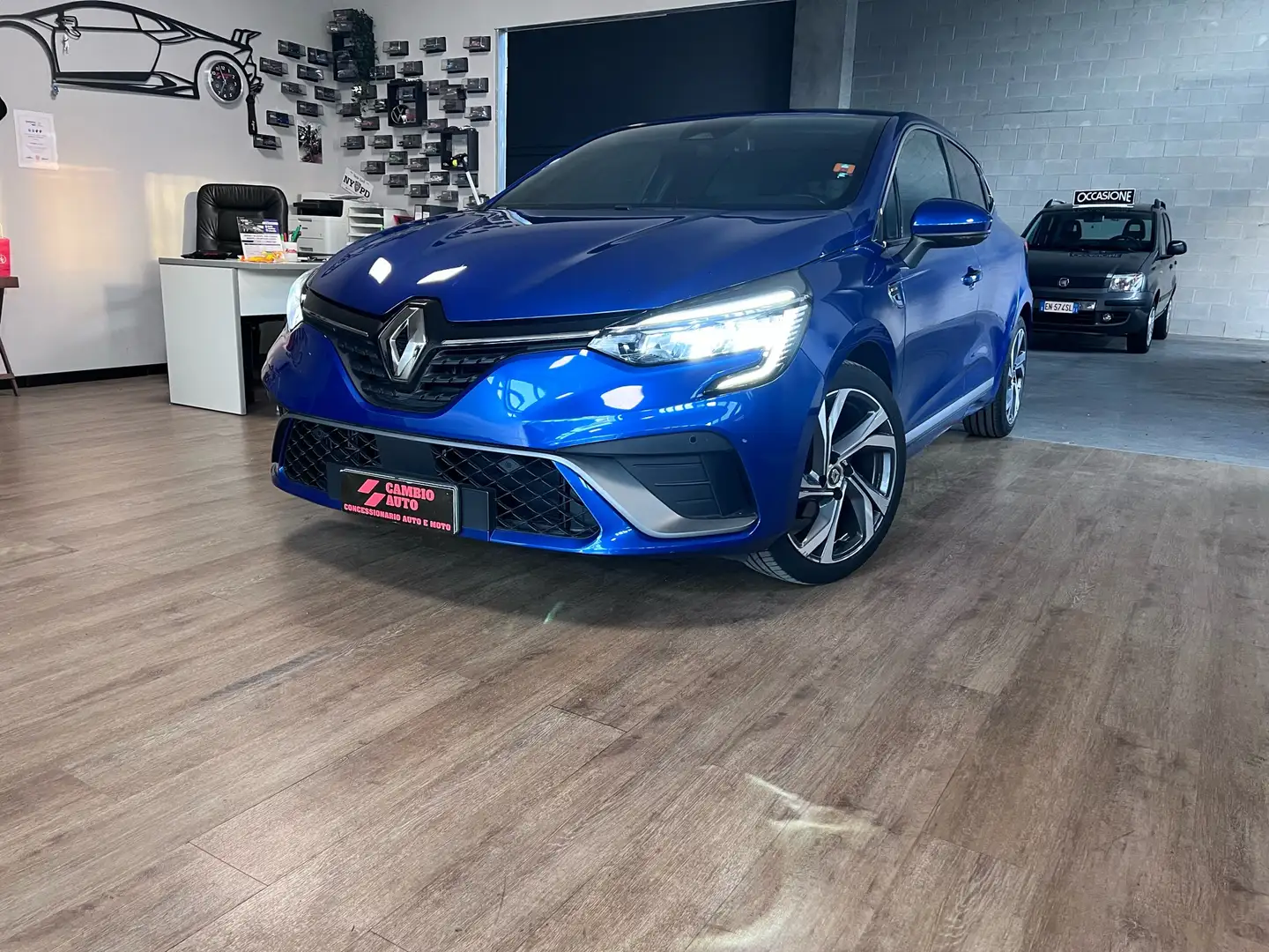 Renault Clio 1.0 tce R.S. Line 90cv Blauw - 1