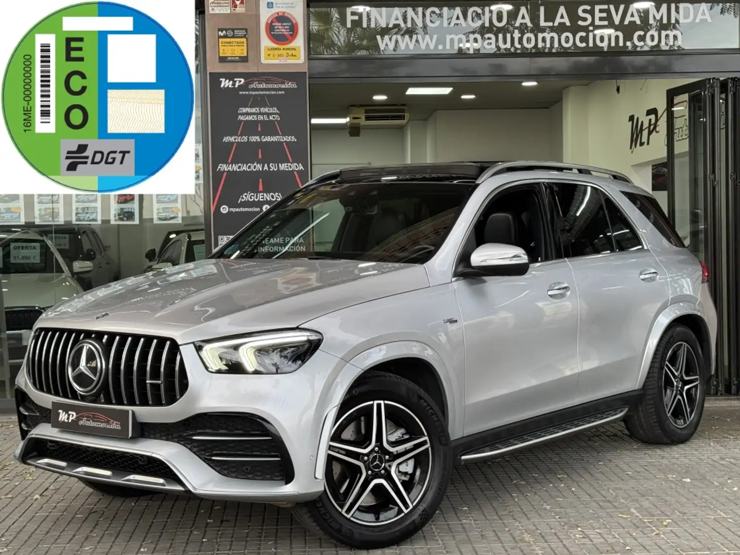 Mercedes-Benz GLE 53 AMG 4Matic Aut. Zilver - 1
