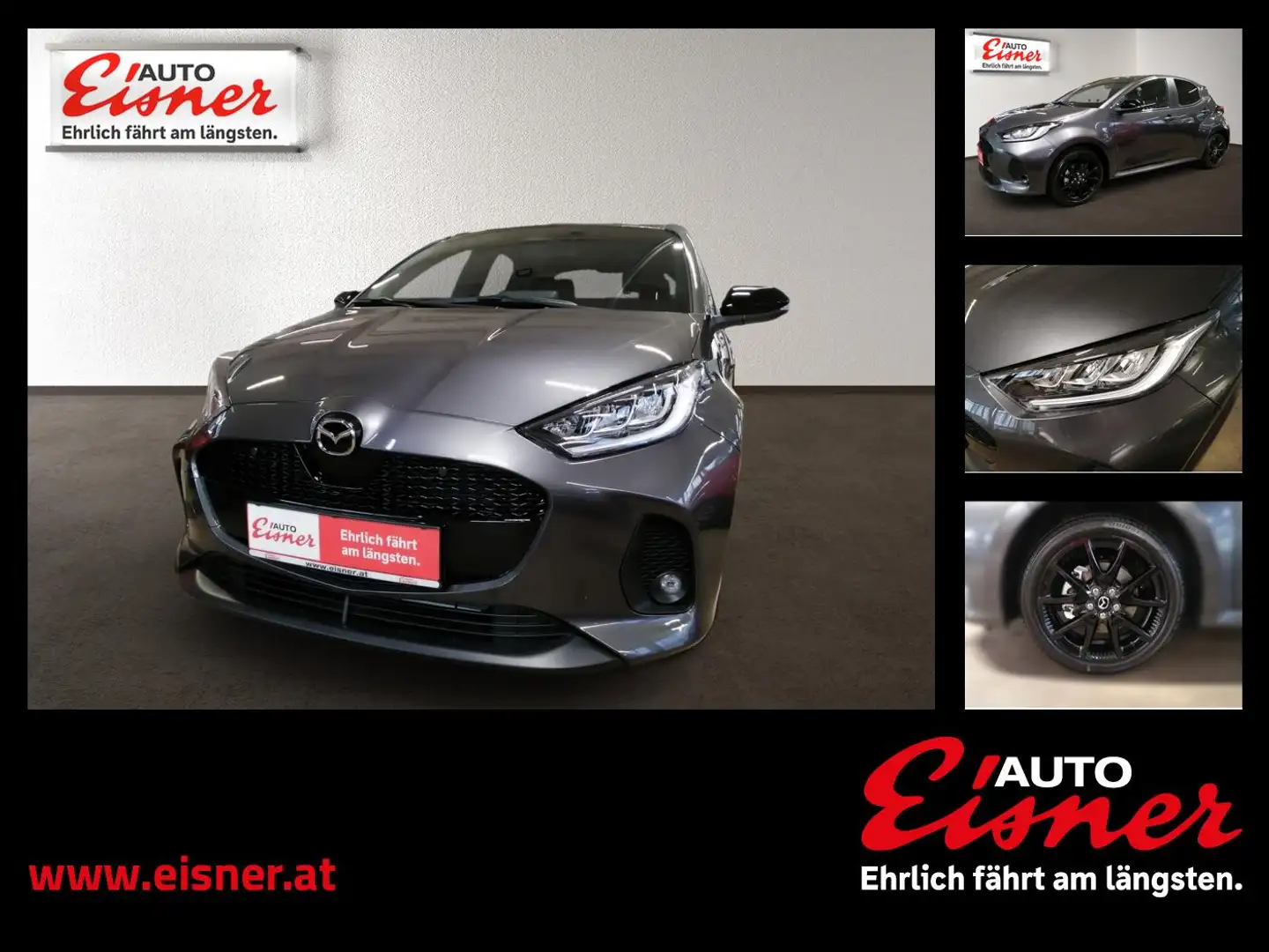 Mazda 2 HYBRID HOMURA Rückfahrkamera - Berganfahrhilfe Grau - 1
