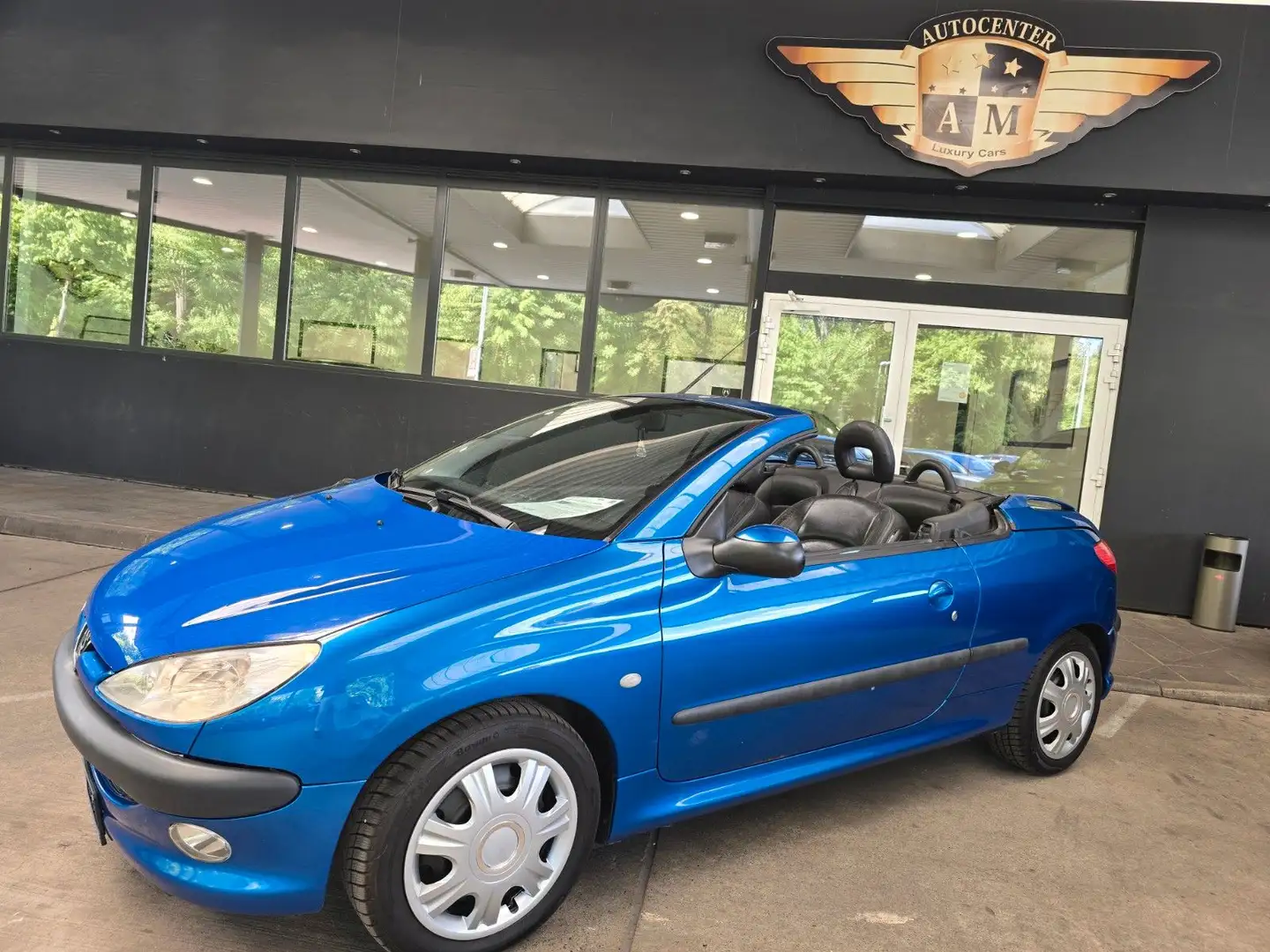 Peugeot 206 Cabriolet CC AUTOMATIK LEDER Azul - 1