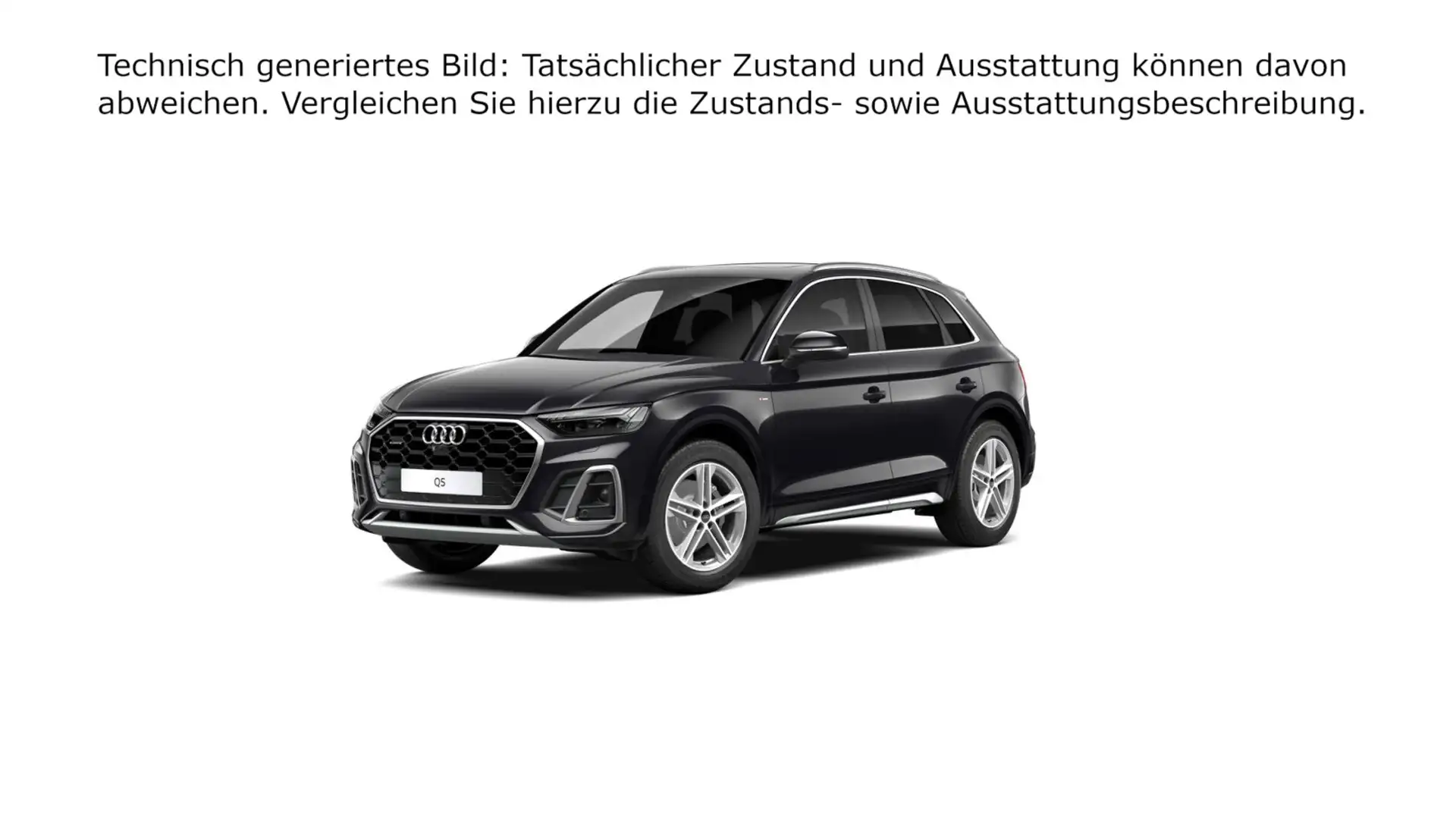 Audi Q5 40 TDI quattro S tronic S line Schwarz - 2
