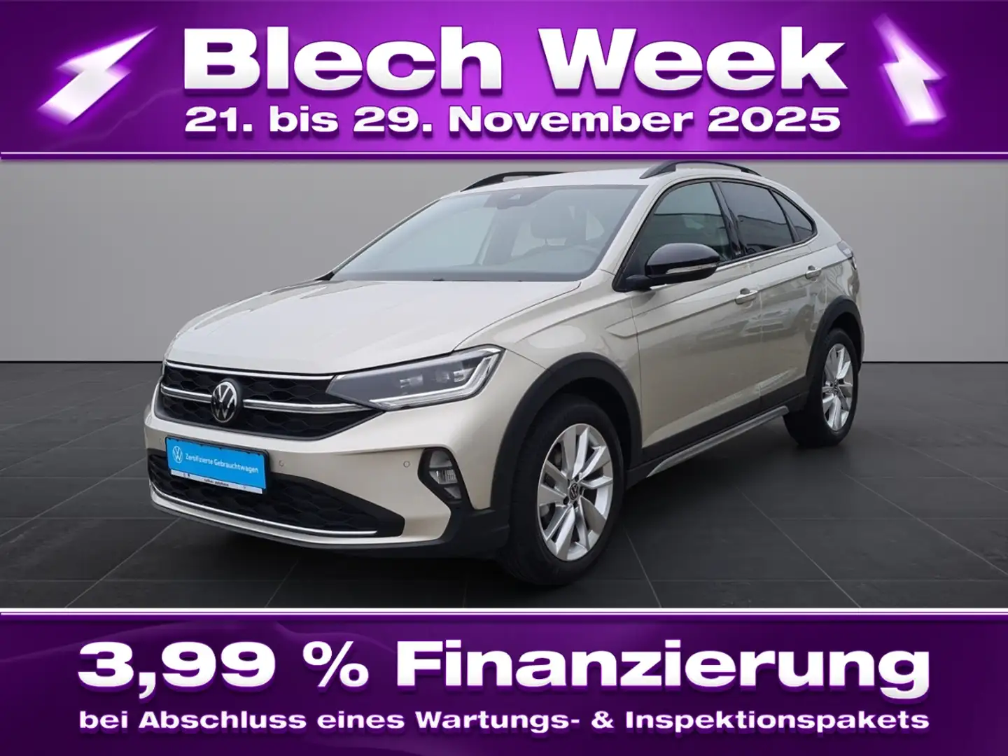 Volkswagen Taigo 1.0 TSI Move+MATRIXLED+PDC+SHZ+KAMERA+APPCONN+DIG Beige - 1