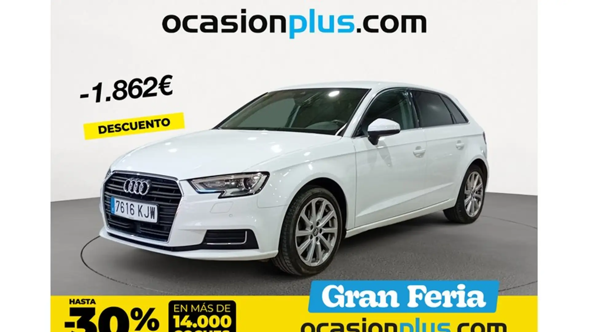 Audi A3 Sportback 1.5 TFSI COD EVO Design ed. S-T 110kW Blanco - 1