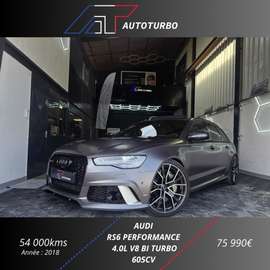4.0 V8 TFSI 605CH PERFORMANCE / LIGNE RS / TOIT OUVRANT / SIEGE RS