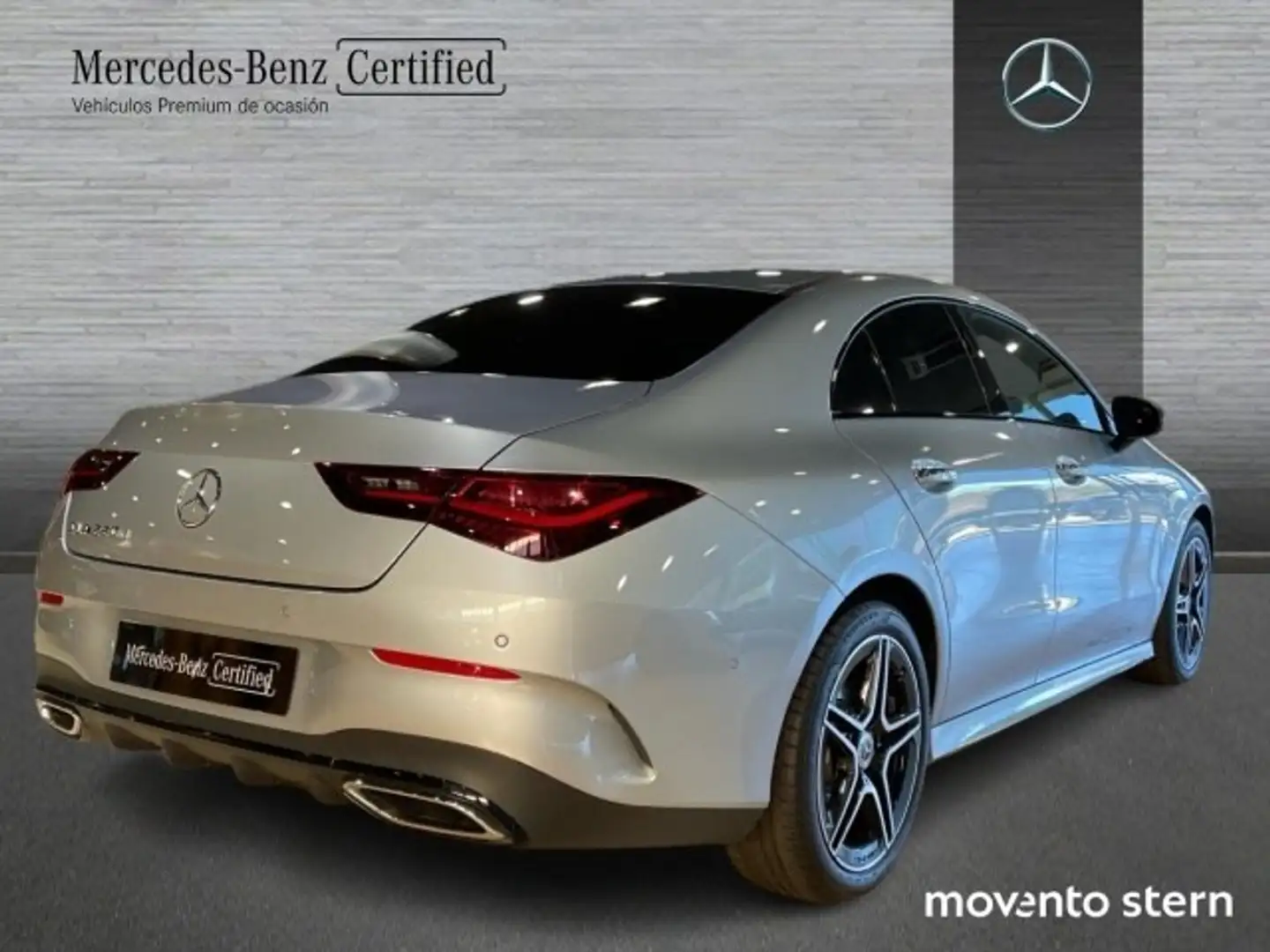 Mercedes-Benz CLA 220 220d Plateado - 2