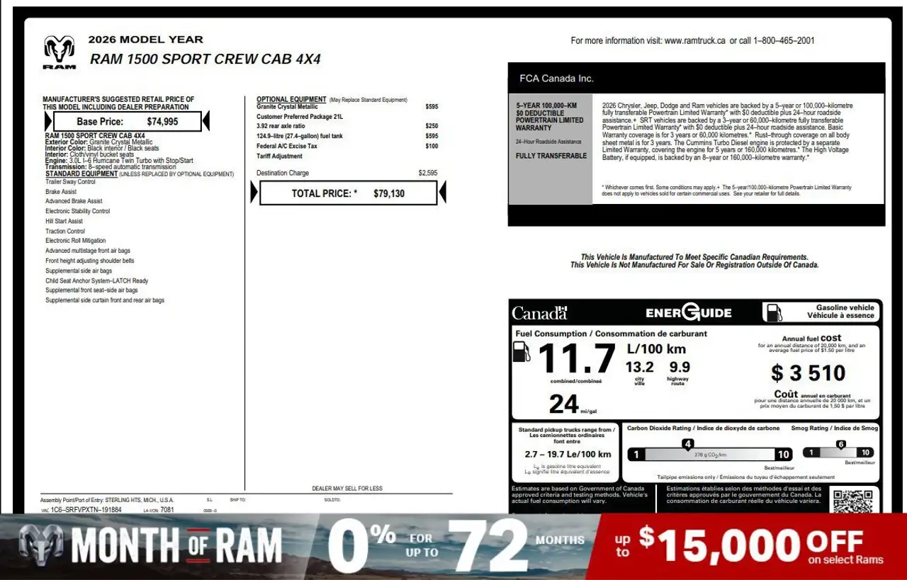 RAM 1500 fotografie RAM 1500