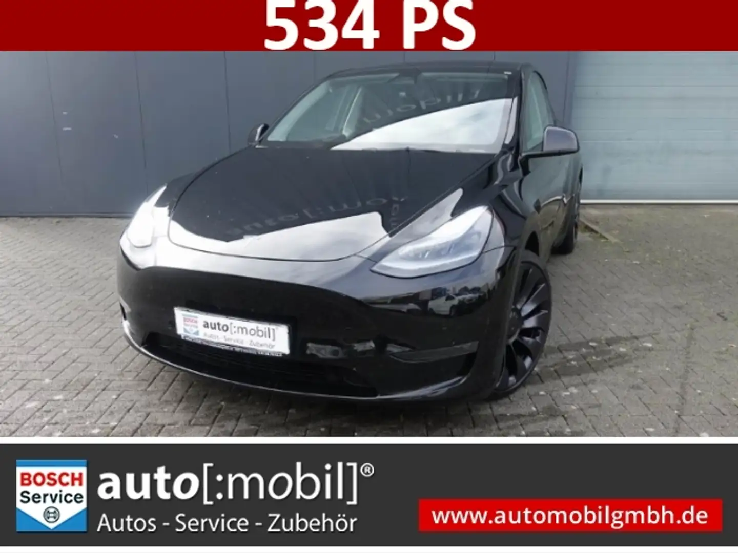 Tesla Model Y PERFORMANCE+PANODACH+4xSITZHEIZUNG+RFK Schwarz - 1