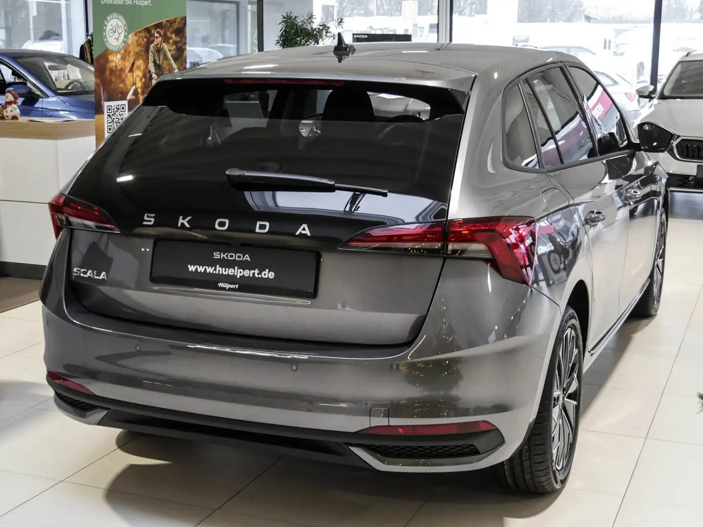 Skoda Scala 1.0 DRIVE CAM ACC LM17 CARPLAY/ANDROIDAUTO Gris - 2