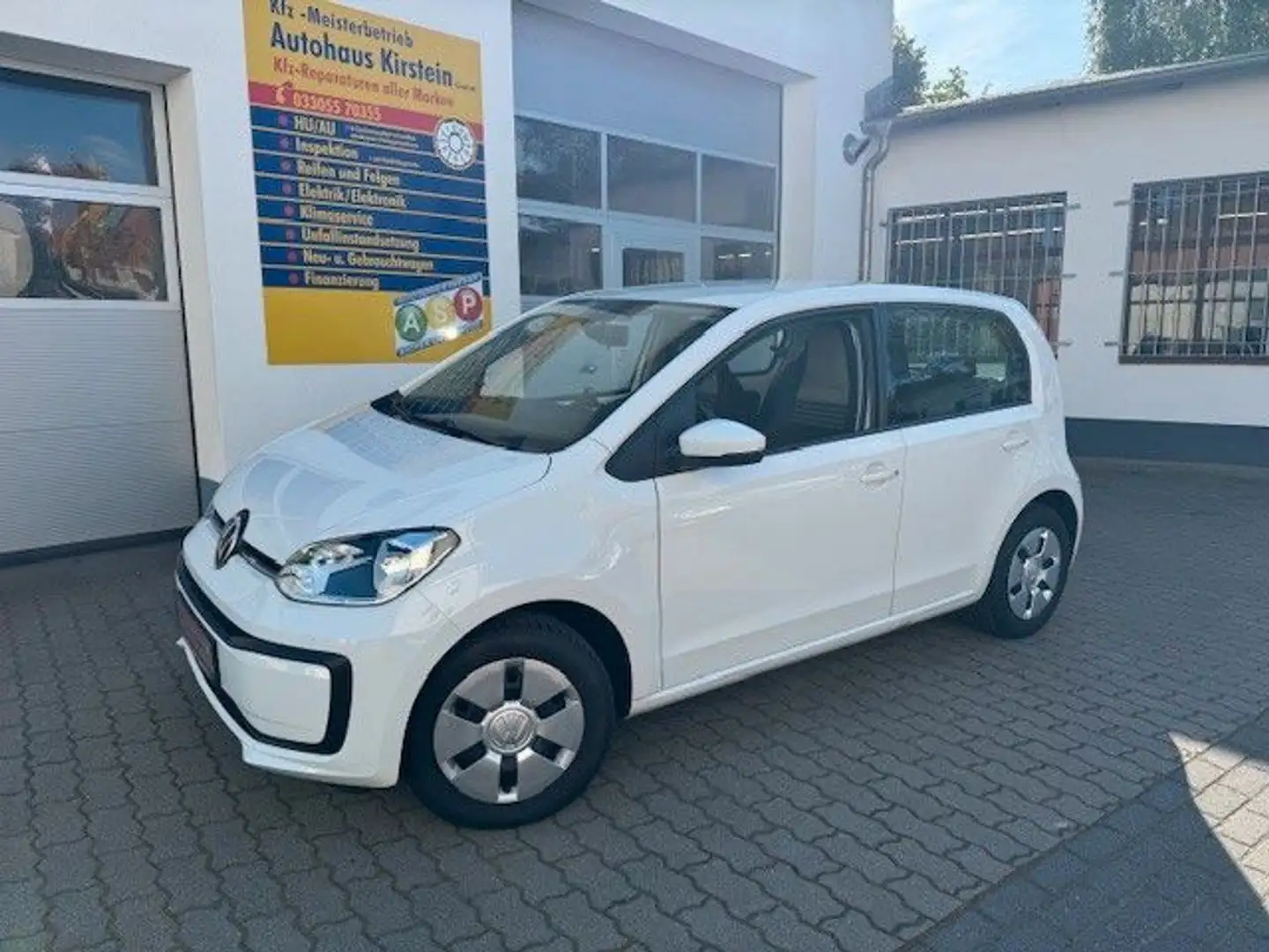 Volkswagen up! 1,0 move Klima; Start/Stop Weiß - 2