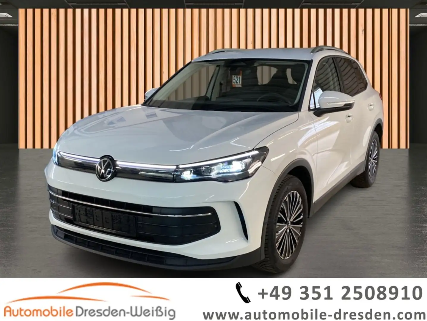 Volkswagen Tiguan 1.5 eTSI Life*LED+*Navi*Akustikglas Weiß - 1