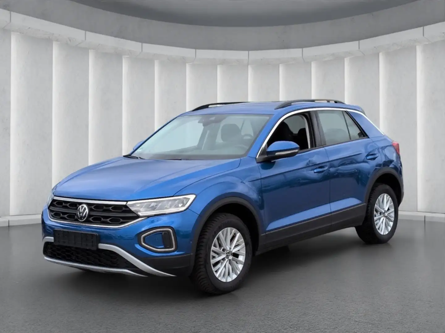 Volkswagen T-Roc Life 1.0TSI*AHK LED Navi R-Kam digCock SHZ Blau - 2