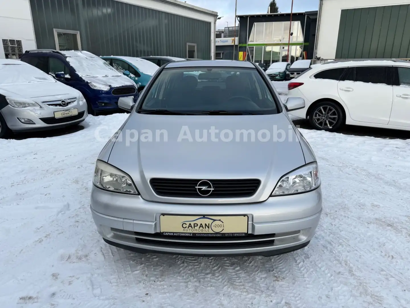 Opel Astra 1.6 Comfort Klima/Tüv03.2027/Euro4 Silber - 2