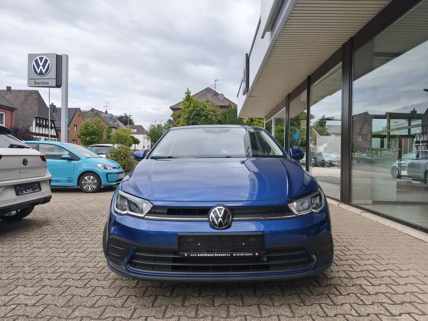 Volkswagen Polo VI Life APP, GJR, SHZ, LED, PDC Albastru - 2