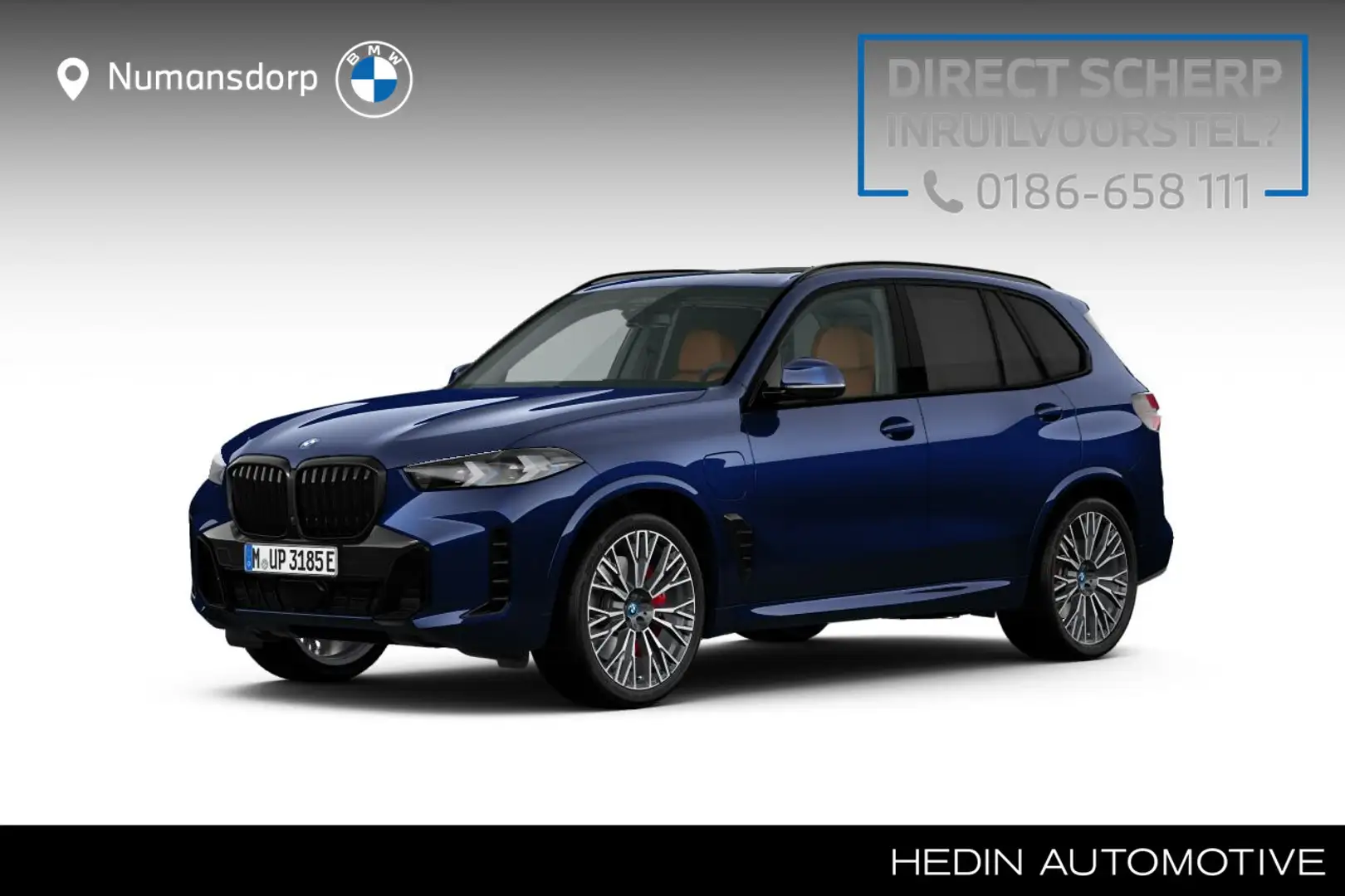 BMW X5 xDrive50e | M-Pro | Individual leder uitgebr. | Le Blauw - 1