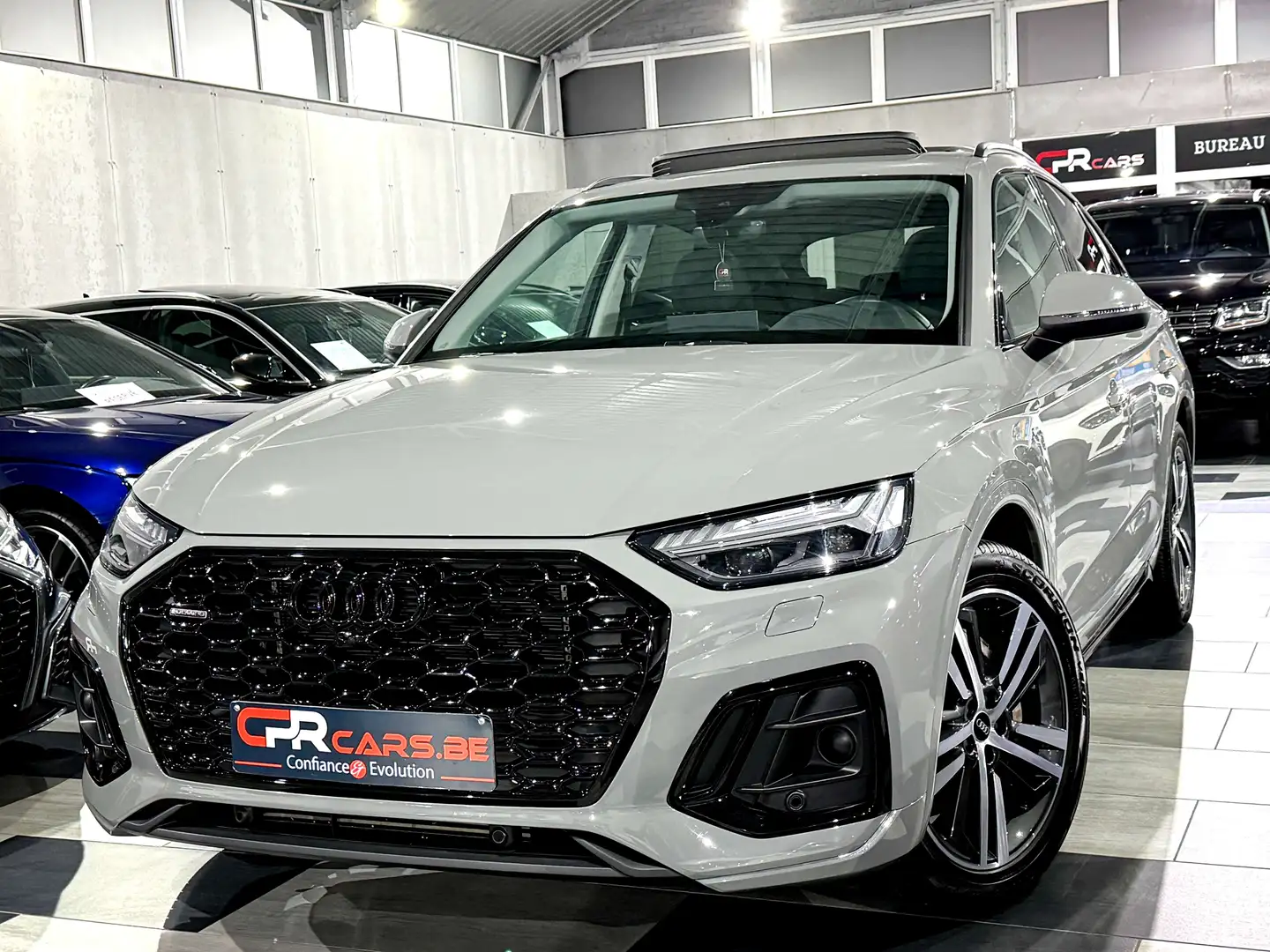 Audi Q5 PHEV 50 TFSIe Quattro S line Shadow Look 1e Main Gris - 1
