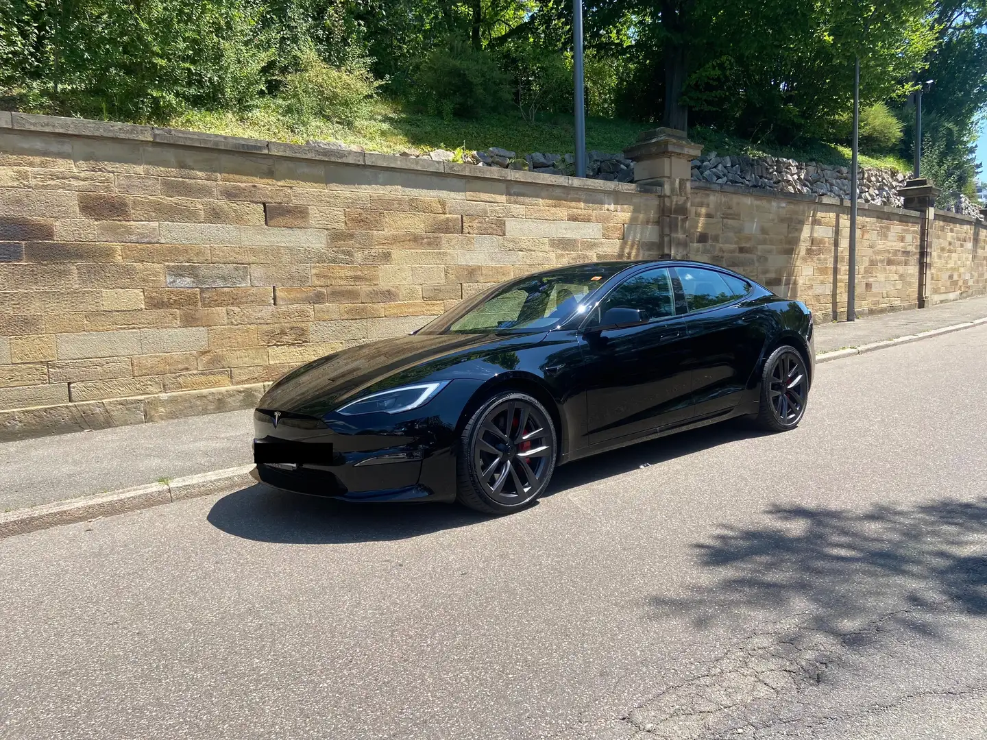Tesla Model S Model S Plaid Black - 1