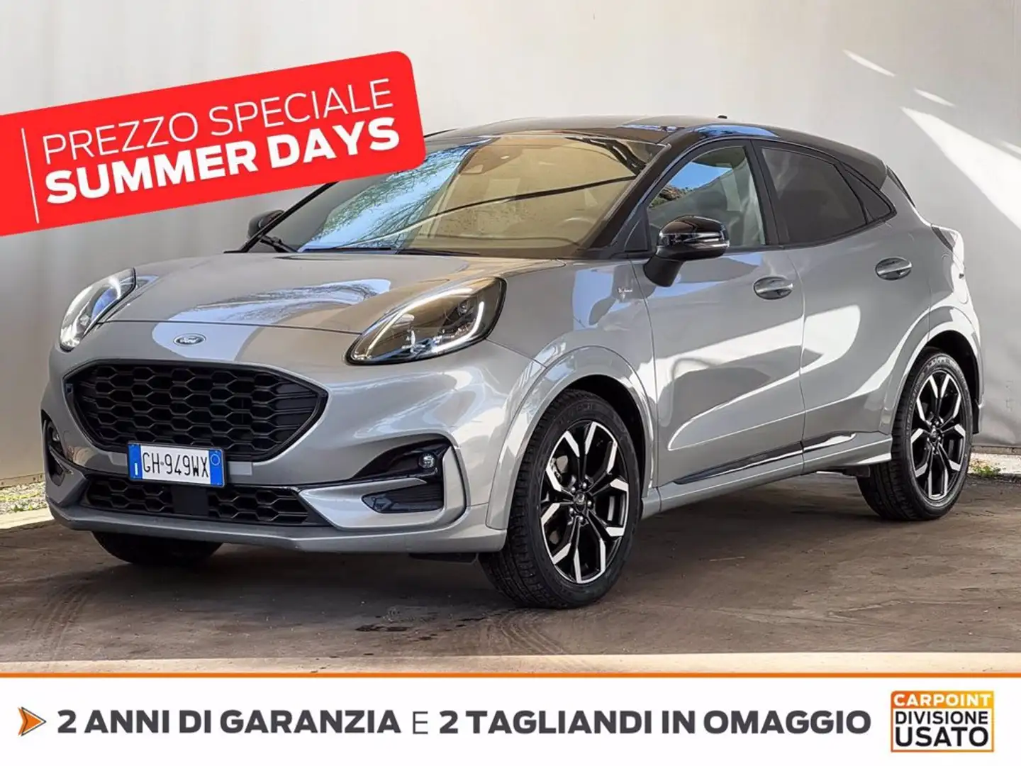 Ford Puma 1.0 ecoboost h st-line x s&s 125cv Grigio - 1