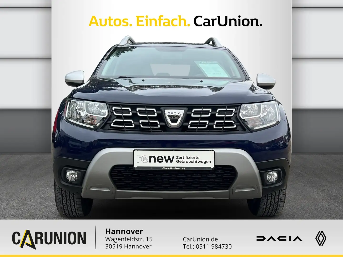 Dacia Duster Prestige SCe 115 2WD Blau - 2