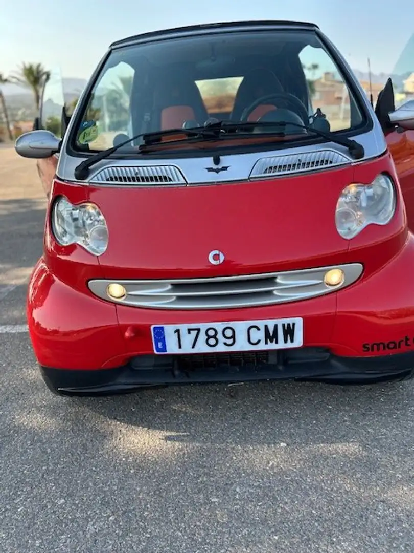 smart forTwo Cabrio   450 70 cv Rojo - 1