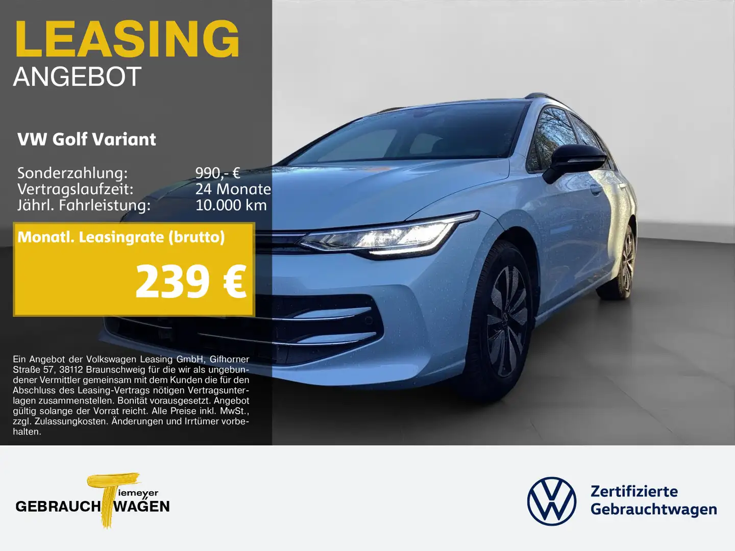 Volkswagen Golf Variant 1.5 TSI GOAL LED NAVI KAMERA LM16 Blau - 1