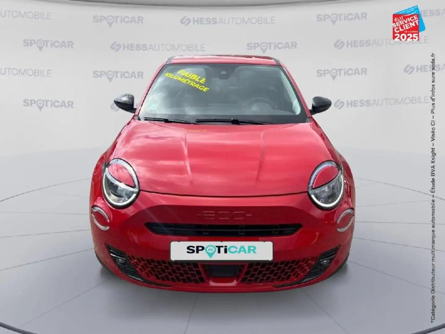 Fiat 600 e 156ch 54kWh Red Rouge - 2