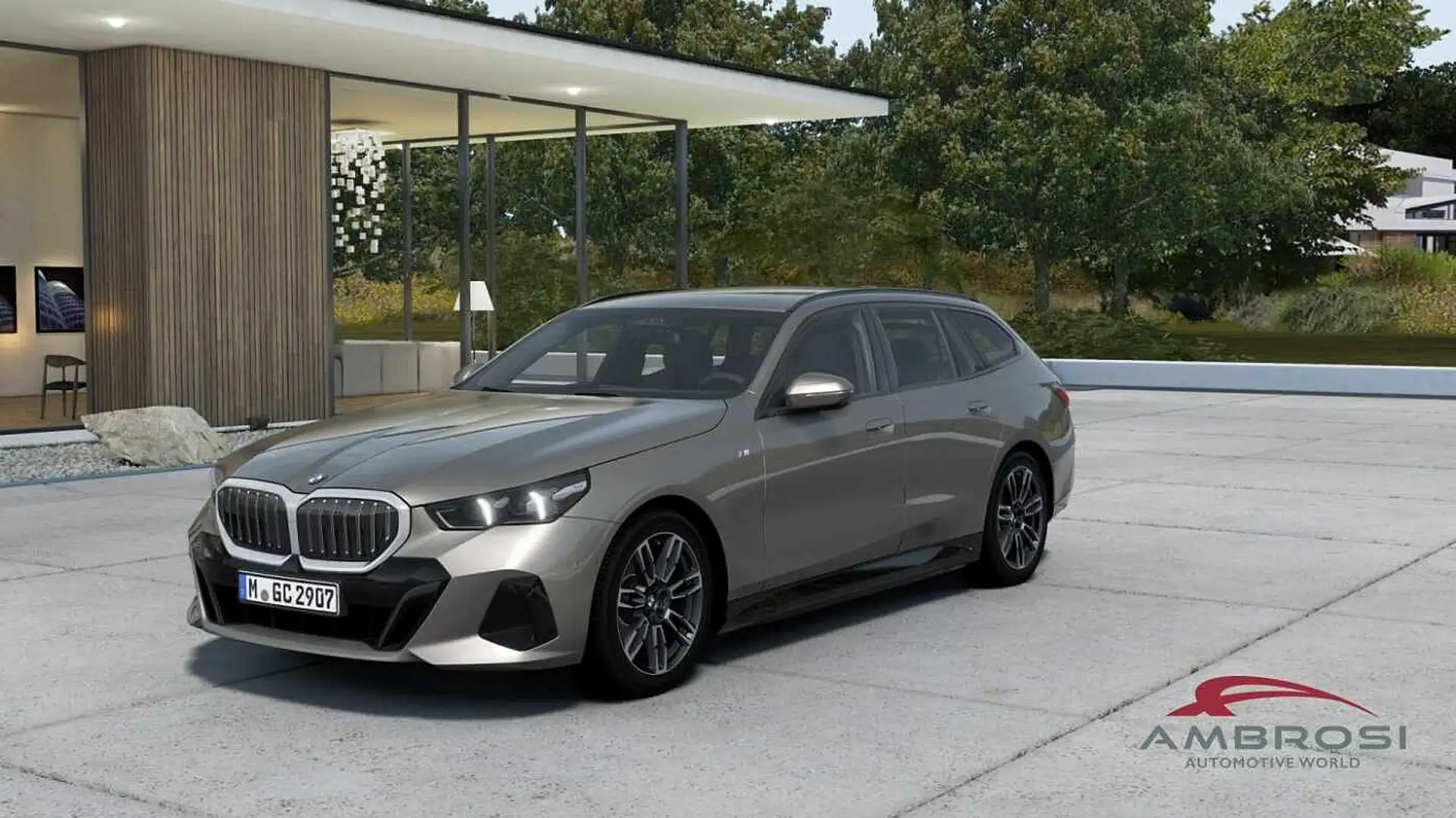 BMW 520 Touring 520d xDrive Touring Msport Package Grigio - 1