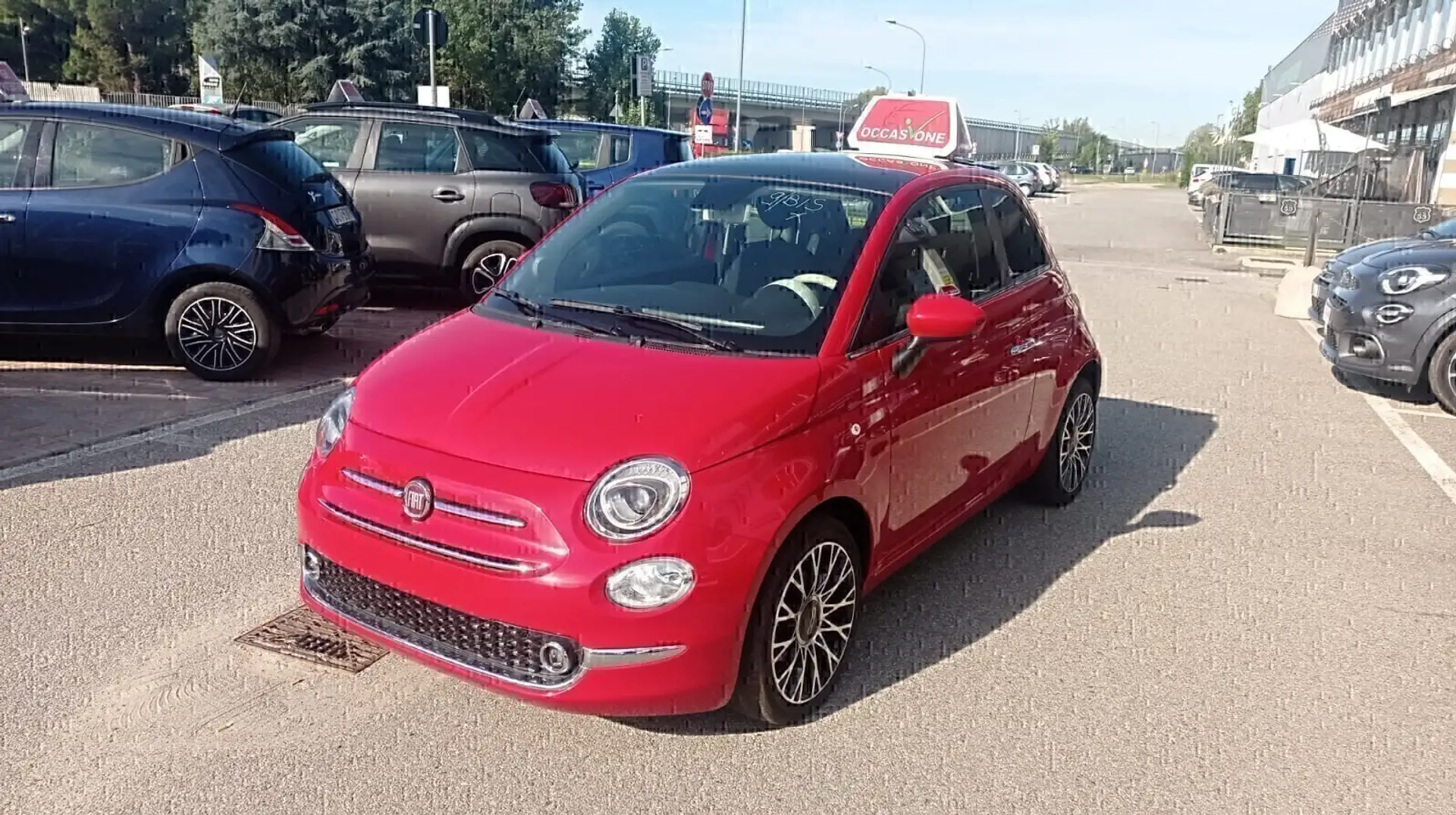 Fiat 500 1.0 Hybrid Dolcevita *PREZZO REALE* Rosso - 1