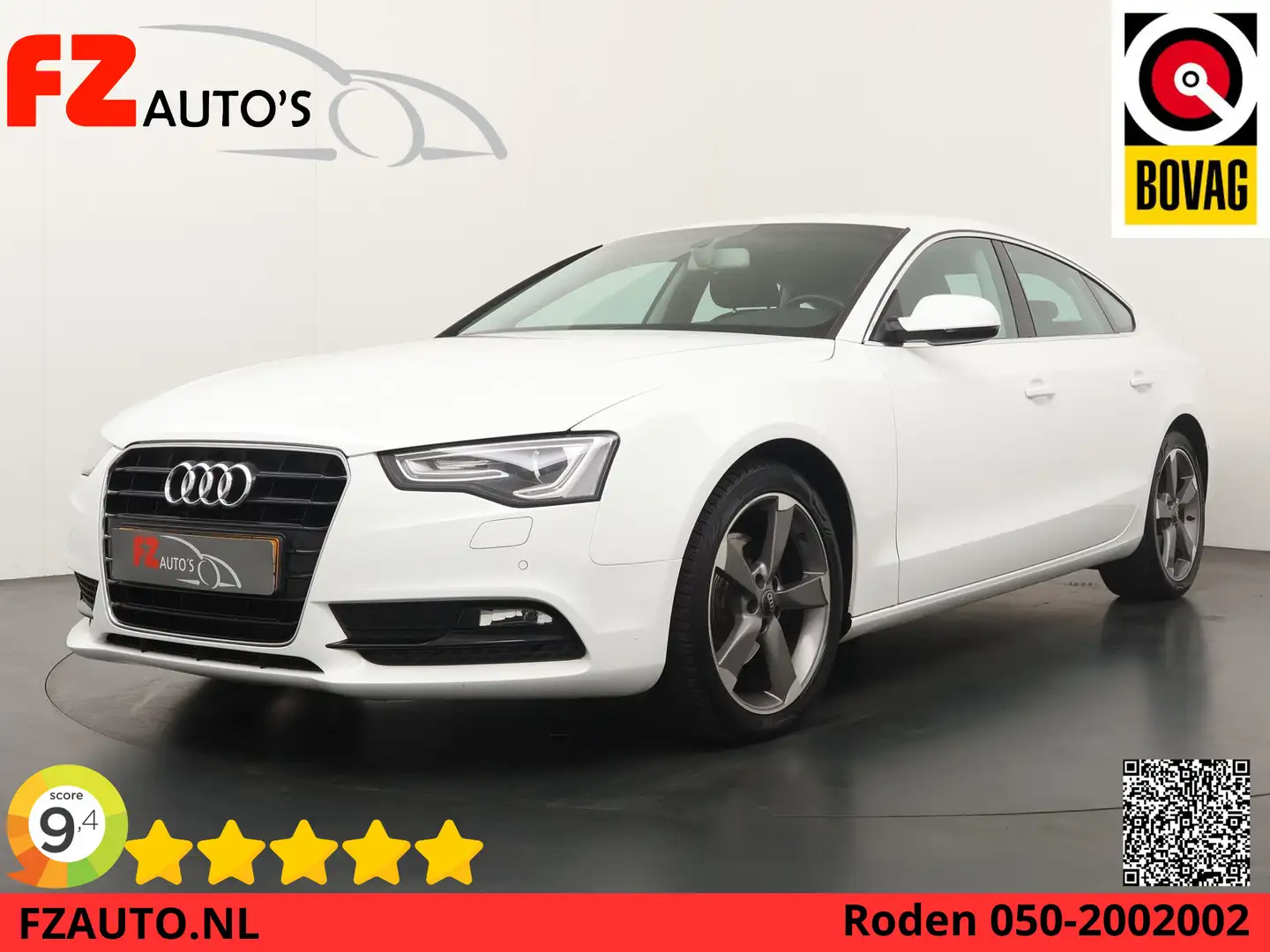 Audi A5 Sportback 1.8 TFSI Pro Line - Navigatie - Climate Wit - 1