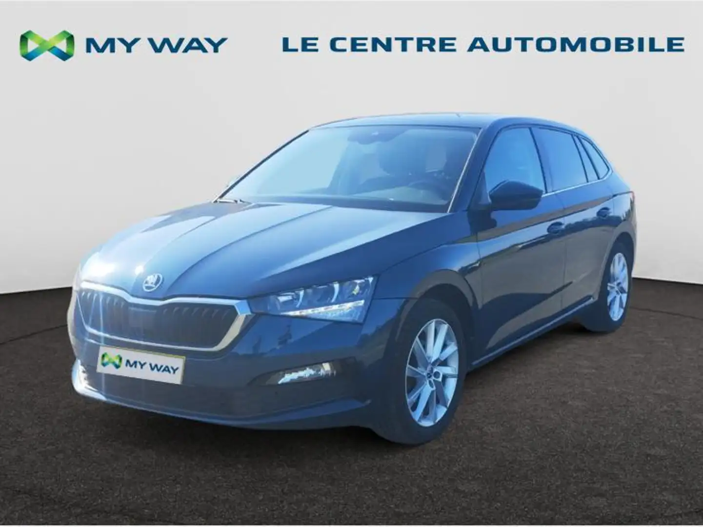 Skoda Scala Scala Clever 1,0 TSI 81 KW 6-speed mech. Bleu - 1