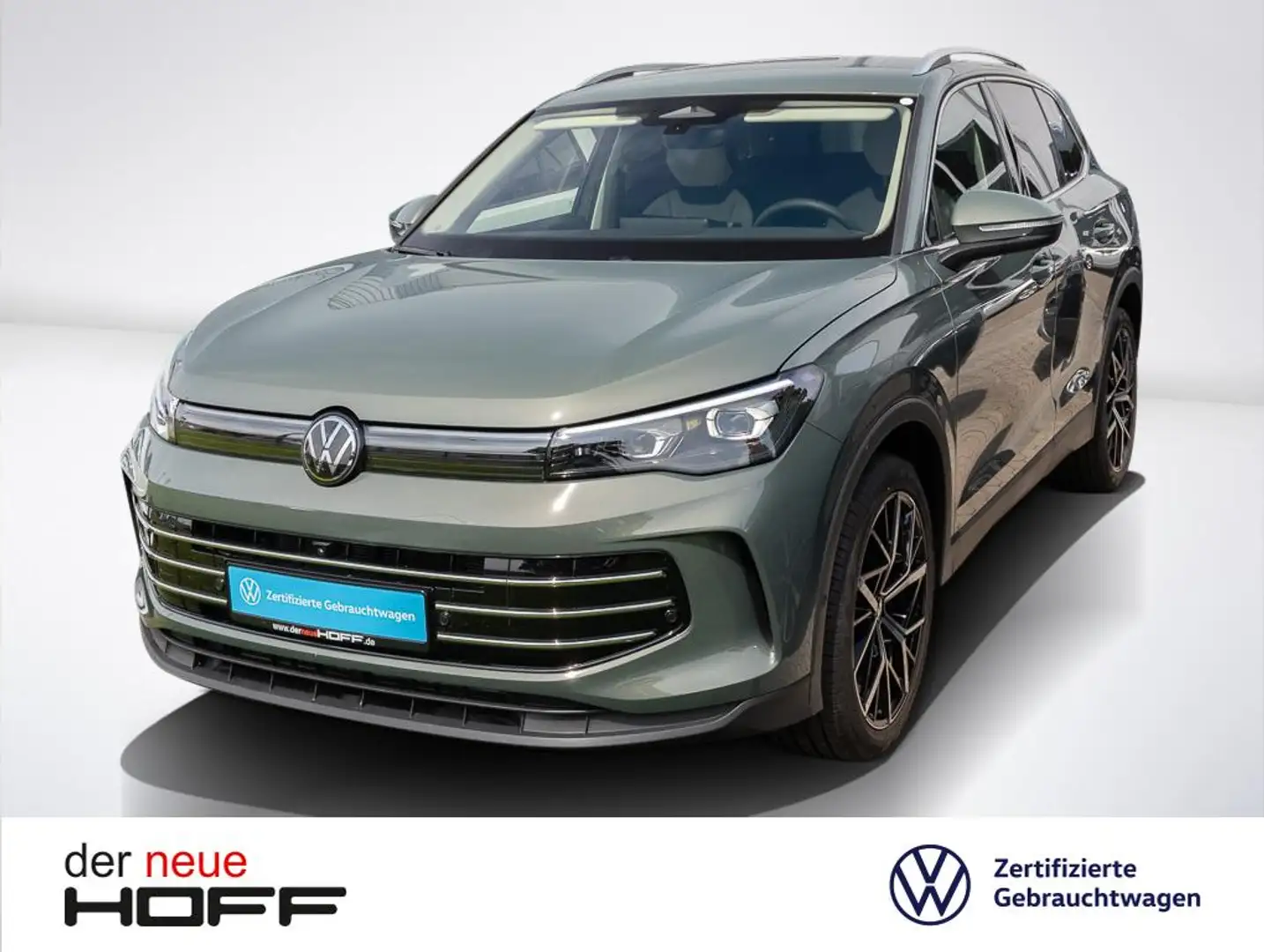 Volkswagen Tiguan 2.0 TDI DSG Elegance Navi Standheizung AHK LED Kam Vert - 1