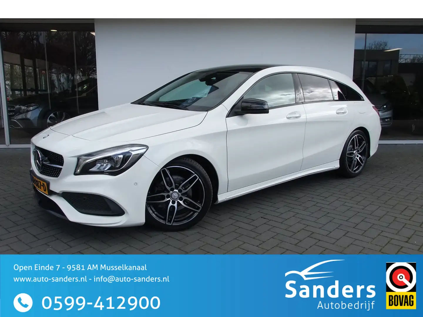Mercedes-Benz CLA 180 Shooting Brake Ambition/ AMG/ Memory/ Panoramadak/ Blanc - 1