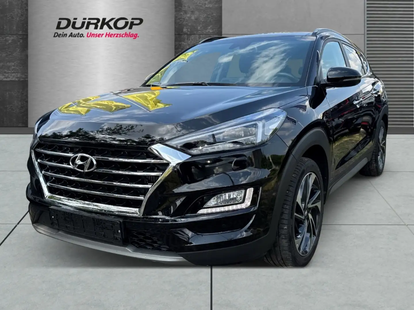 Hyundai TUCSON Mehrzonenklima DAB SHZ LenkradHZG Spurhalteass. Al Blu/Azzurro - 1
