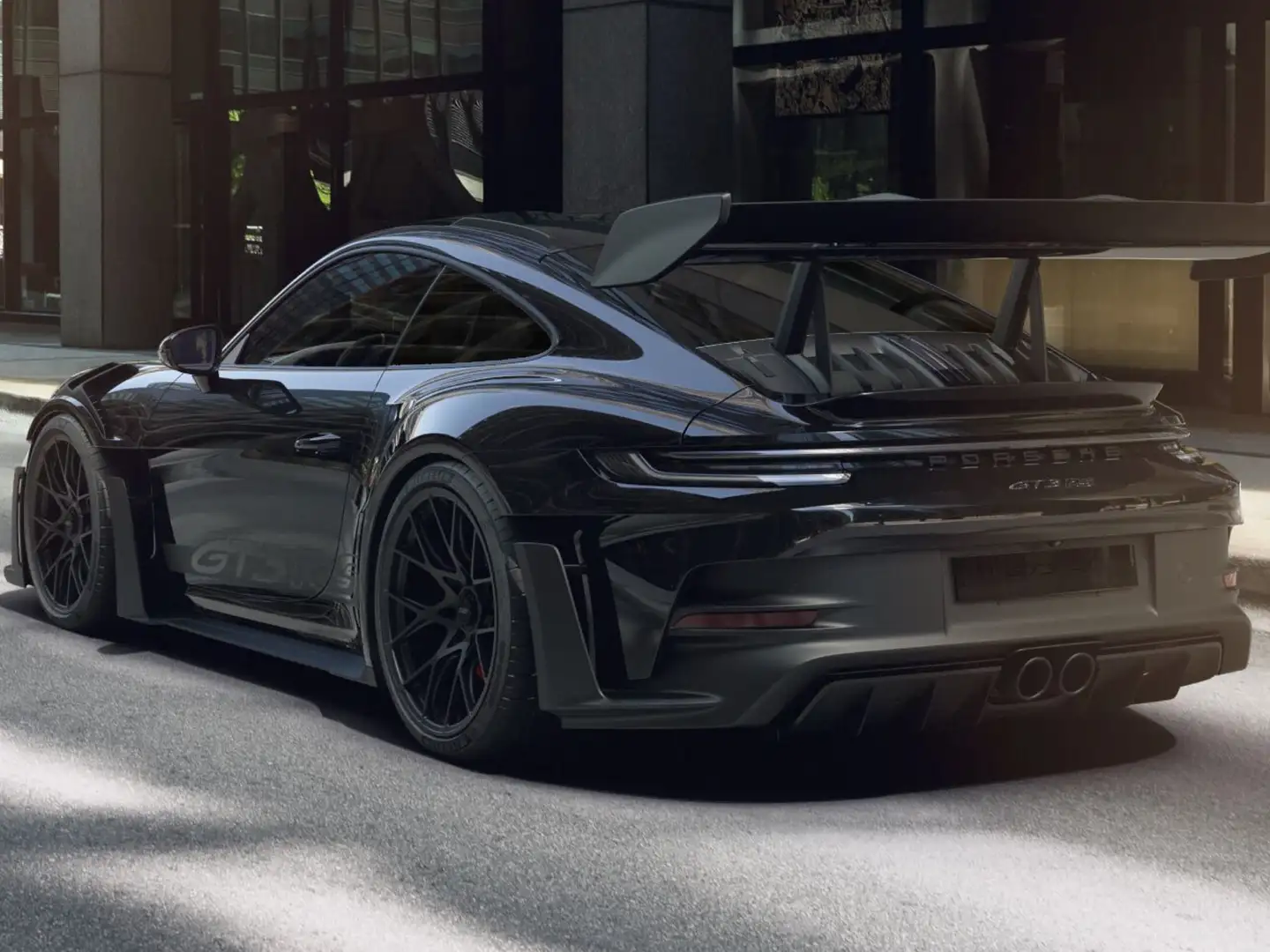 Porsche 911 Gt3 rs Zwart - 2