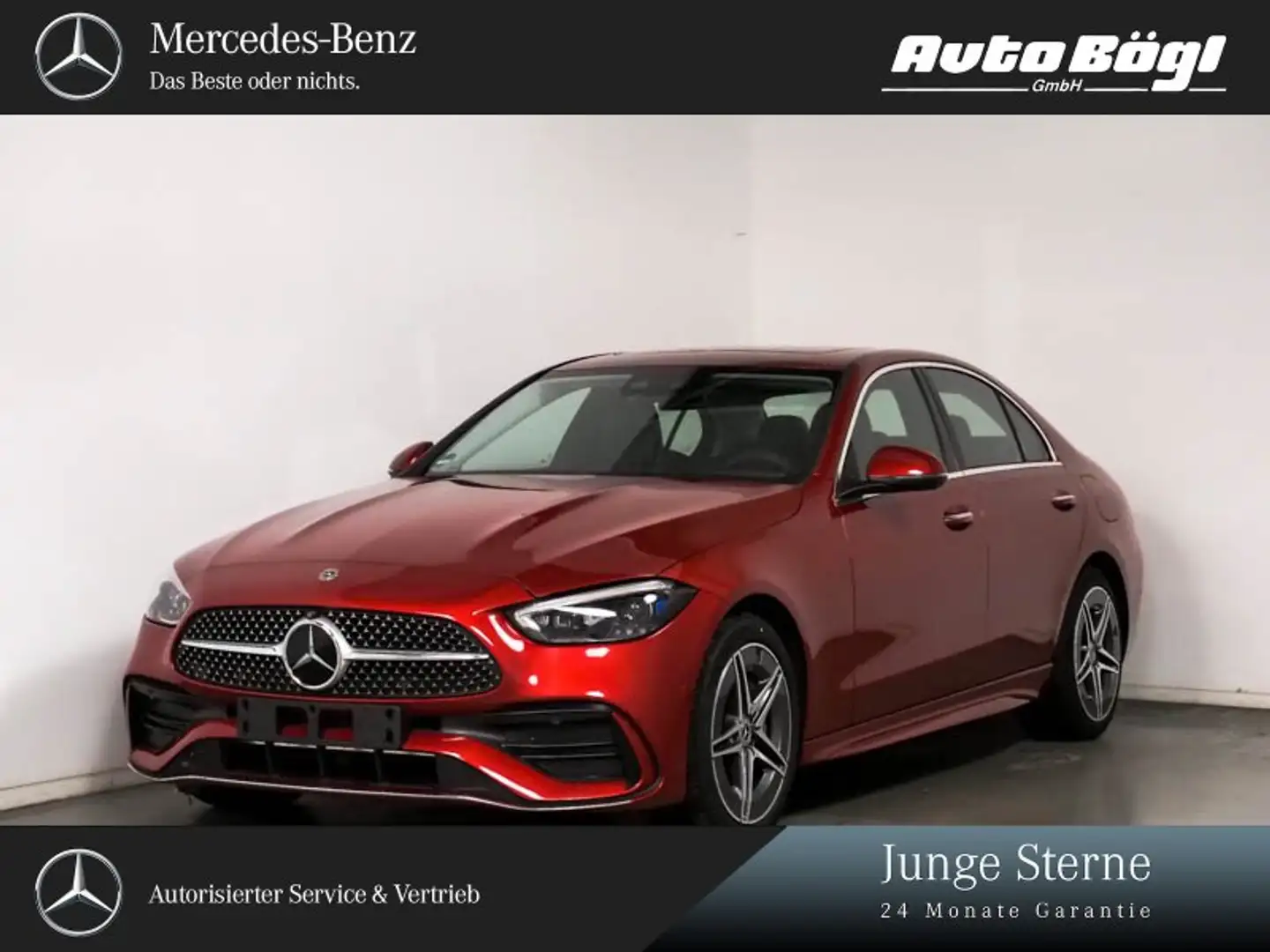 Mercedes-Benz C 300 C 300 e AMG Line /Fahrass/Energizing/GSD/Head Navi Rouge - 1