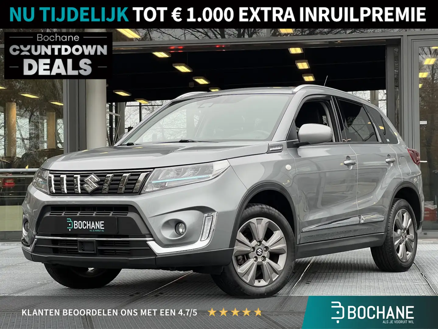 Suzuki Vitara 1.4 Boosterjet Select Smart Hybrid | Navigatie | A Gris - 1