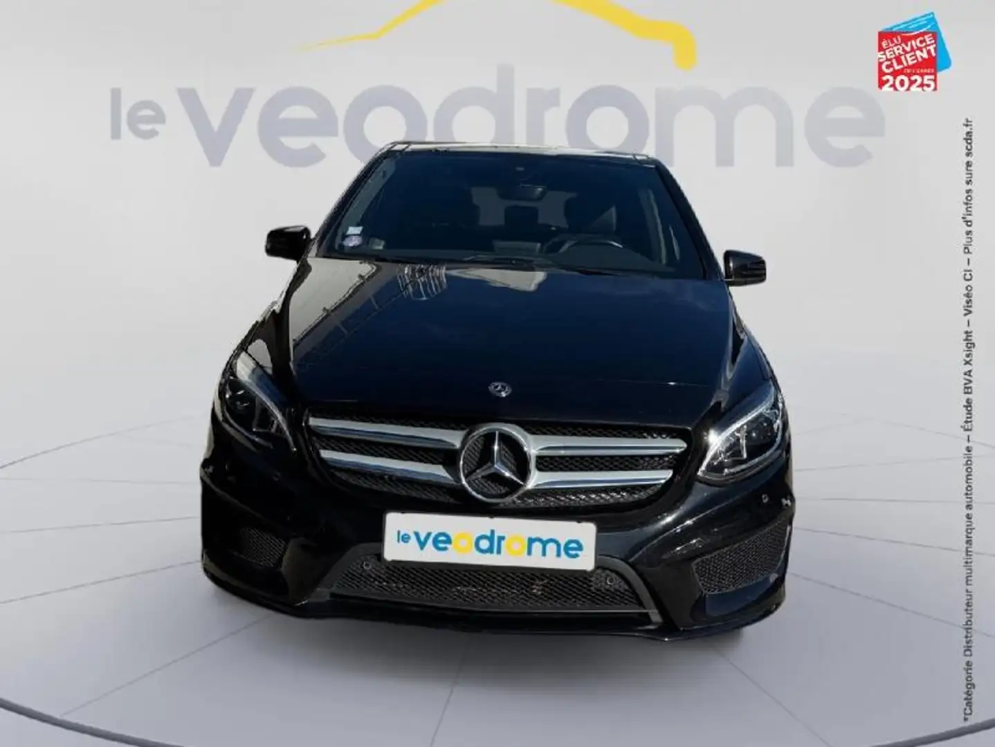 Mercedes-Benz B 180 180 122ch Starlight Edition 7G-DCT Euro6d-T Touvrant Sieges cuir GPS Camera Noir - 2