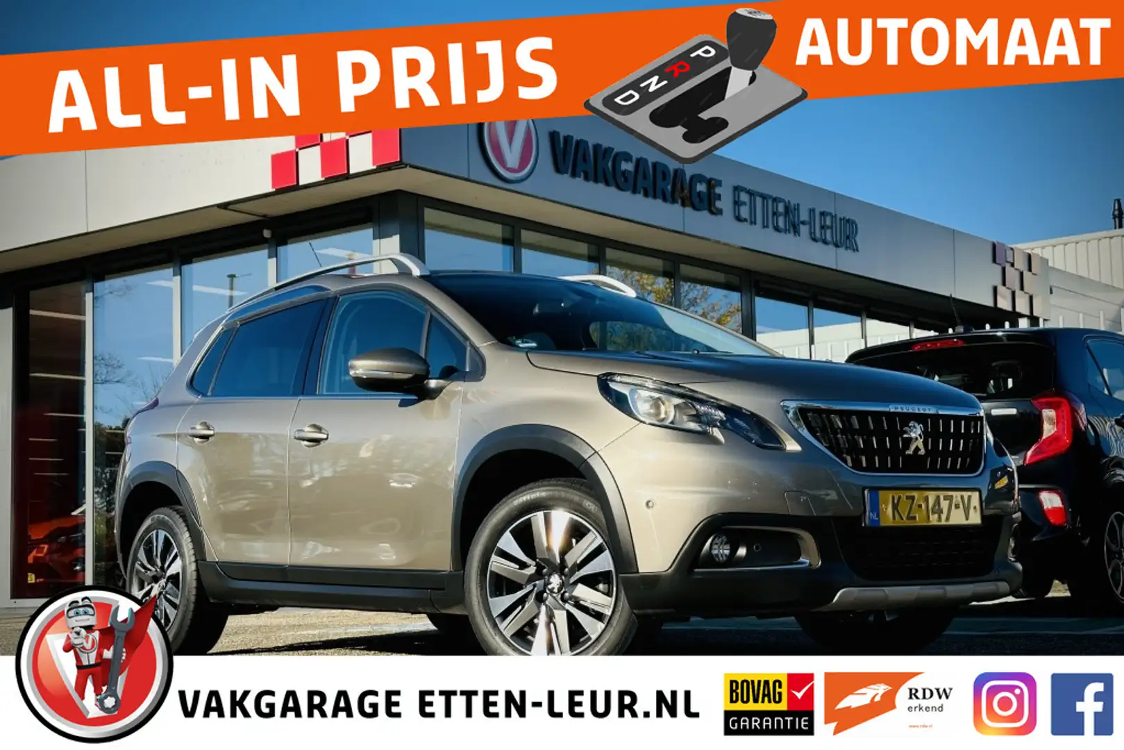 Peugeot 2008 1.2 Allure | INCL. WINTERSET | CAMERA | TREKHAAK Gris - 1