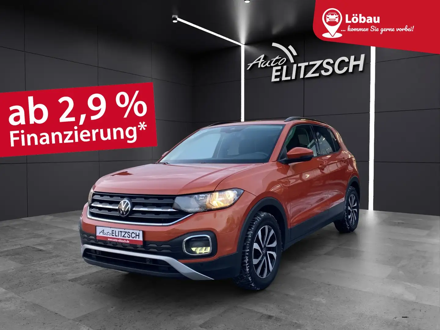 Volkswagen T-Cross ACTIVE Navi Climatronic ACC PDC SH LM Orange - 1