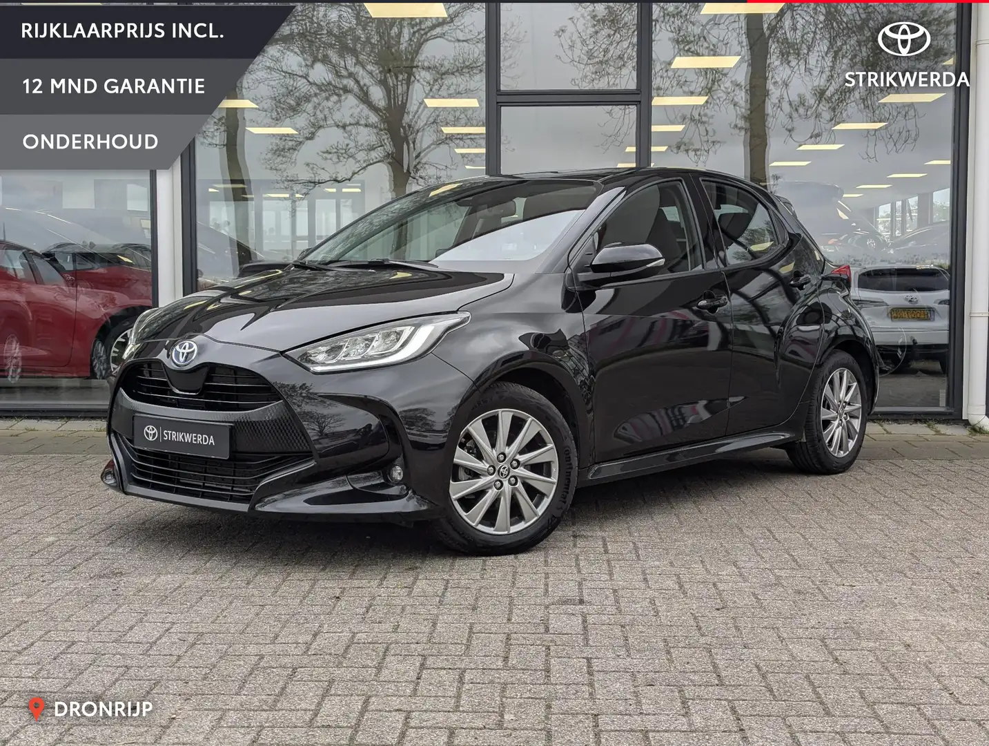 Toyota Yaris 1.5 Hybrid Dynamic Plus | HUD | Clima | Cruise | S Schwarz - 1