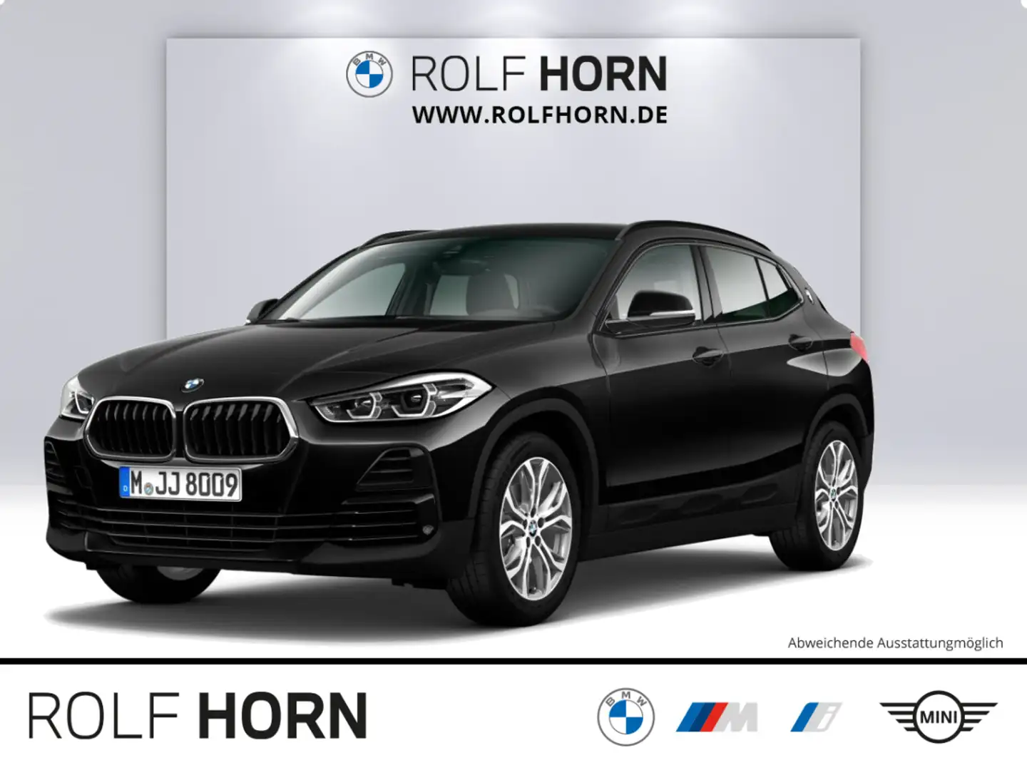 BMW X2 sDrive18d Advantage Plus AHK HiFi RfKam. Navi Schwarz - 1