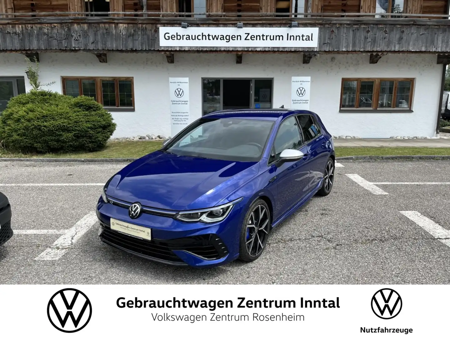 Volkswagen Golf R 2,0 TSI DSG 4Motion (Navi,Soundsystem) Klima Navi Blauw - 1