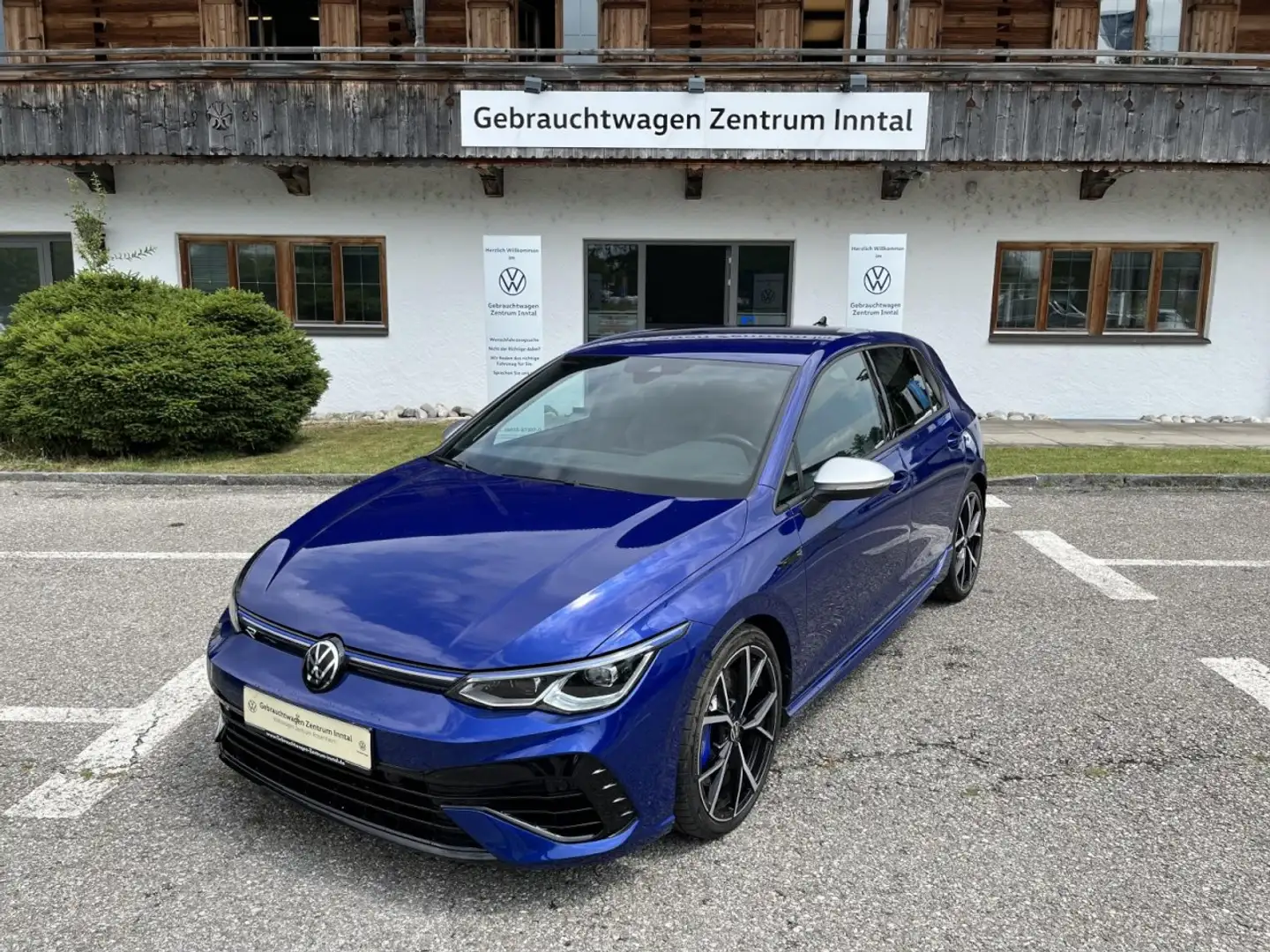 Volkswagen Golf R 2,0 TSI DSG 4Motion (Navi,Soundsystem) Klima Navi Blauw - 2