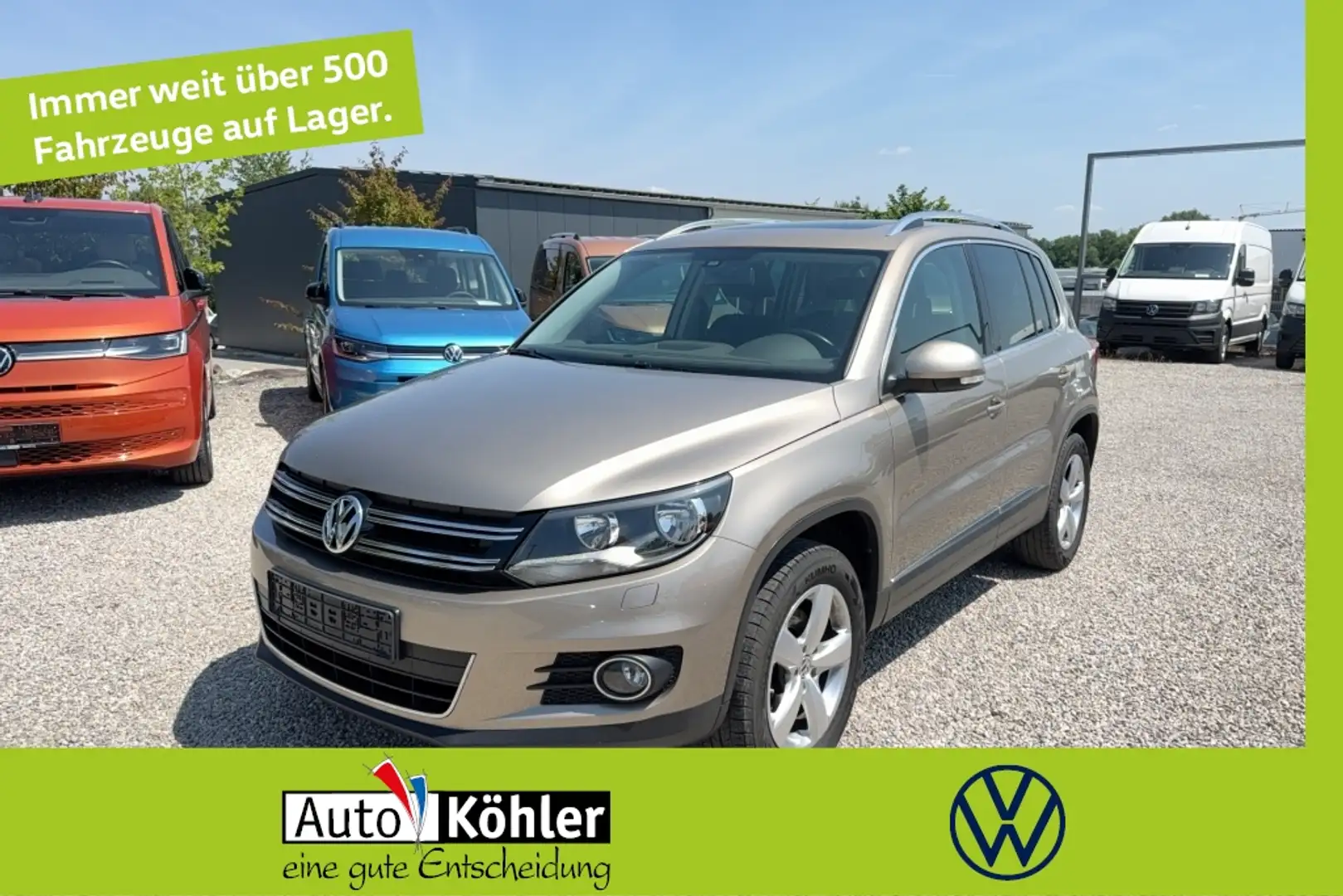 Volkswagen Tiguan TSi Sport & Style nur für Gewerbe und Export Sport Beige - 1