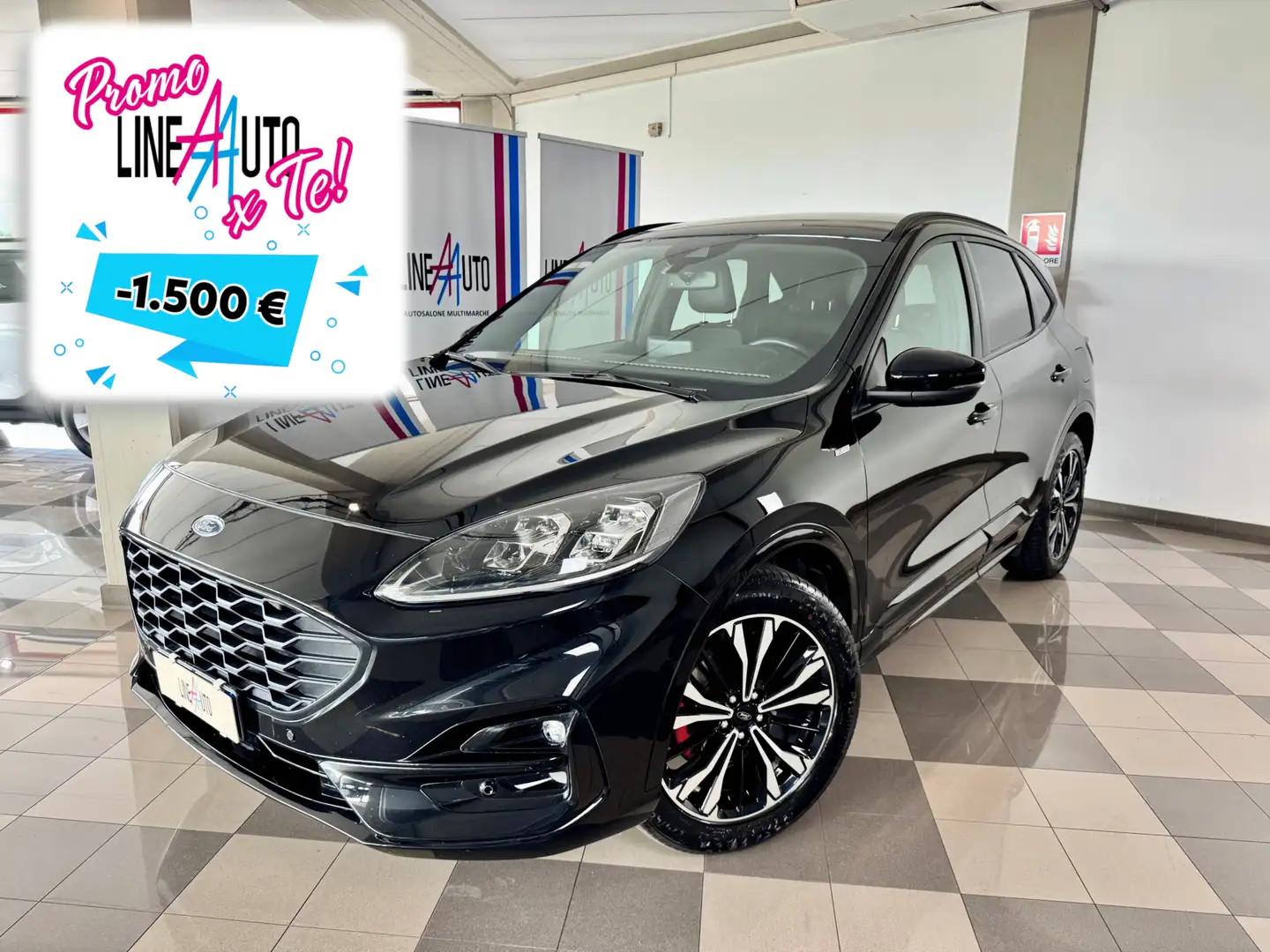 Ford Kuga 2.5 Full Hybrid 190 CV CVT 2WD ST-Line X Nero - 1