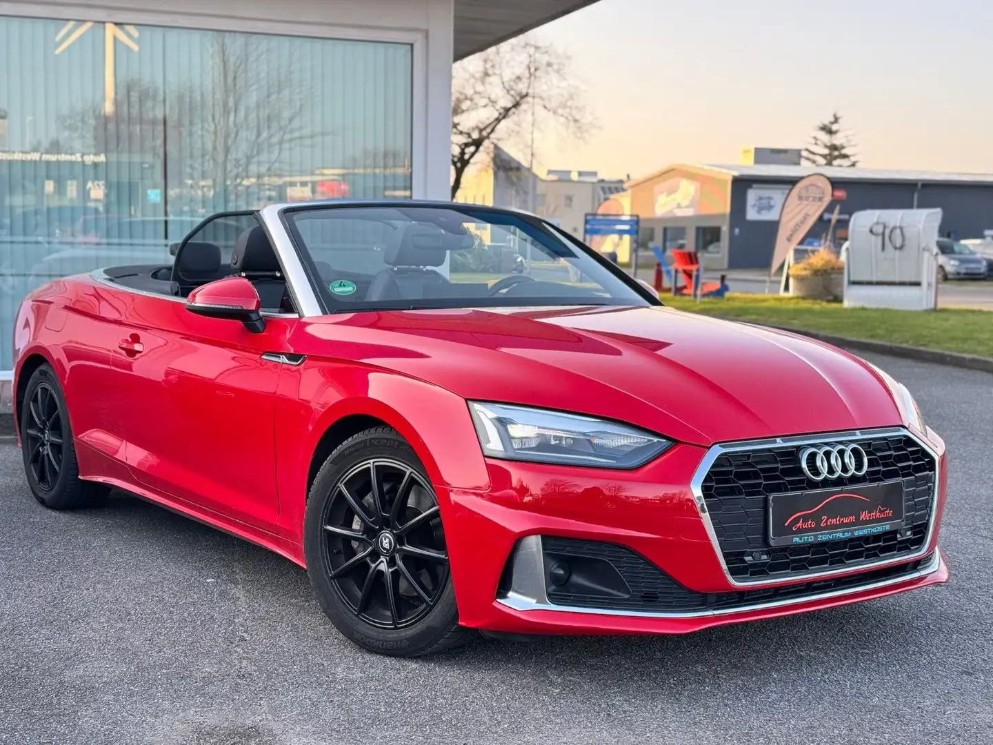 Audi A5 Cabriolet 40 TDI advanced S-Tronic ACC SHZ Rot - 1