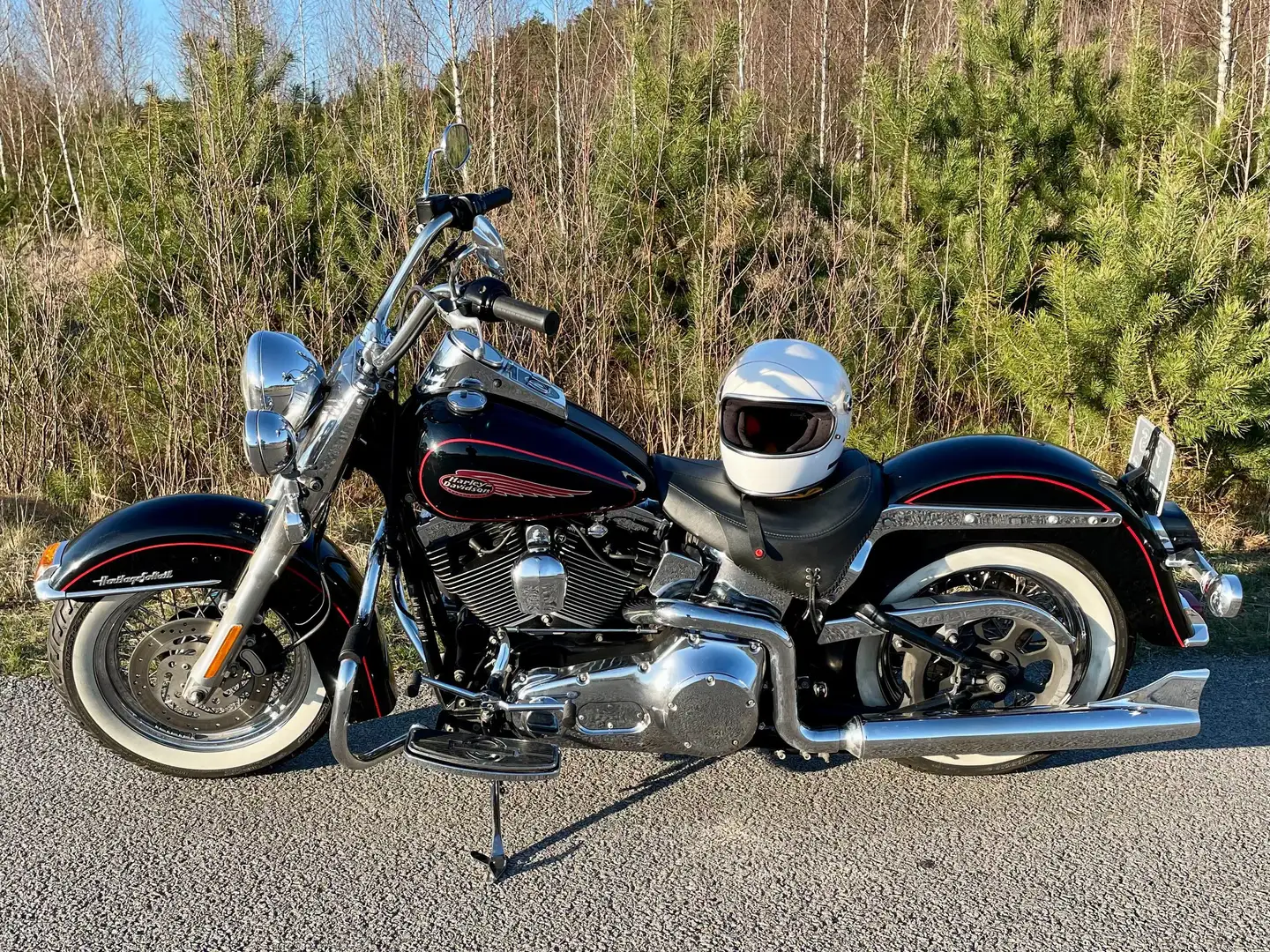 Harley-Davidson Heritage Softail Schwarz - 1