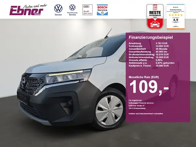 Nissan Townstar KASTEN ACENTA EV 2.2t NP:49tEUR! KAMERA+LED+GRA+PD