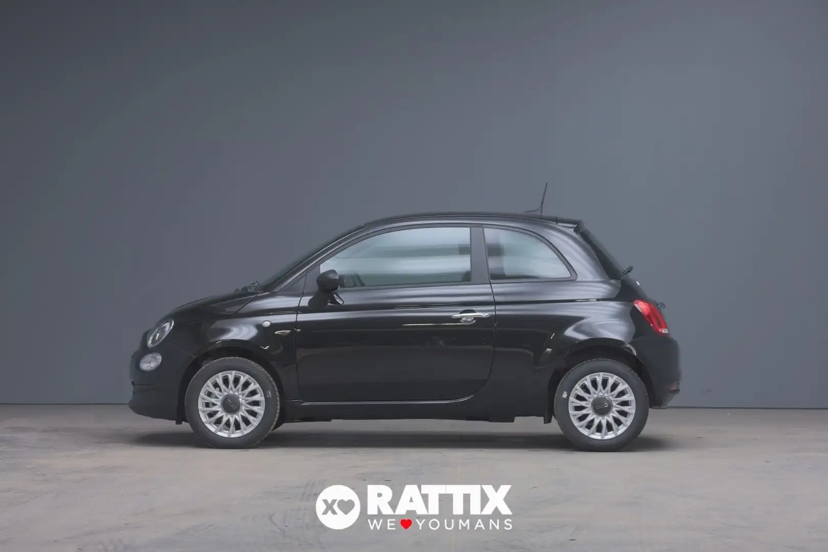 Fiat 500 1.0 Hybrid 70CV Negru - 2